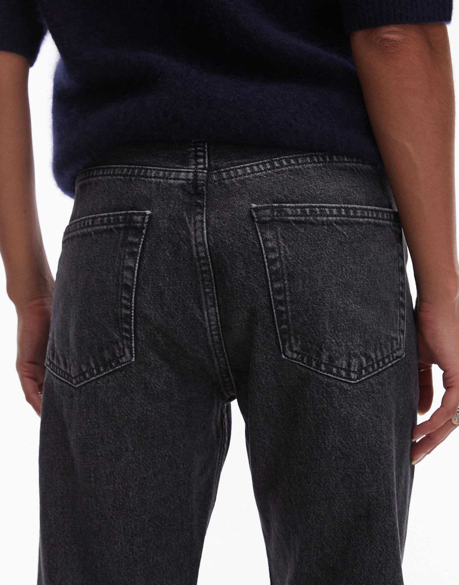 ARKET Snow straight leg jeans in washed grey - ASOS Sample Sale