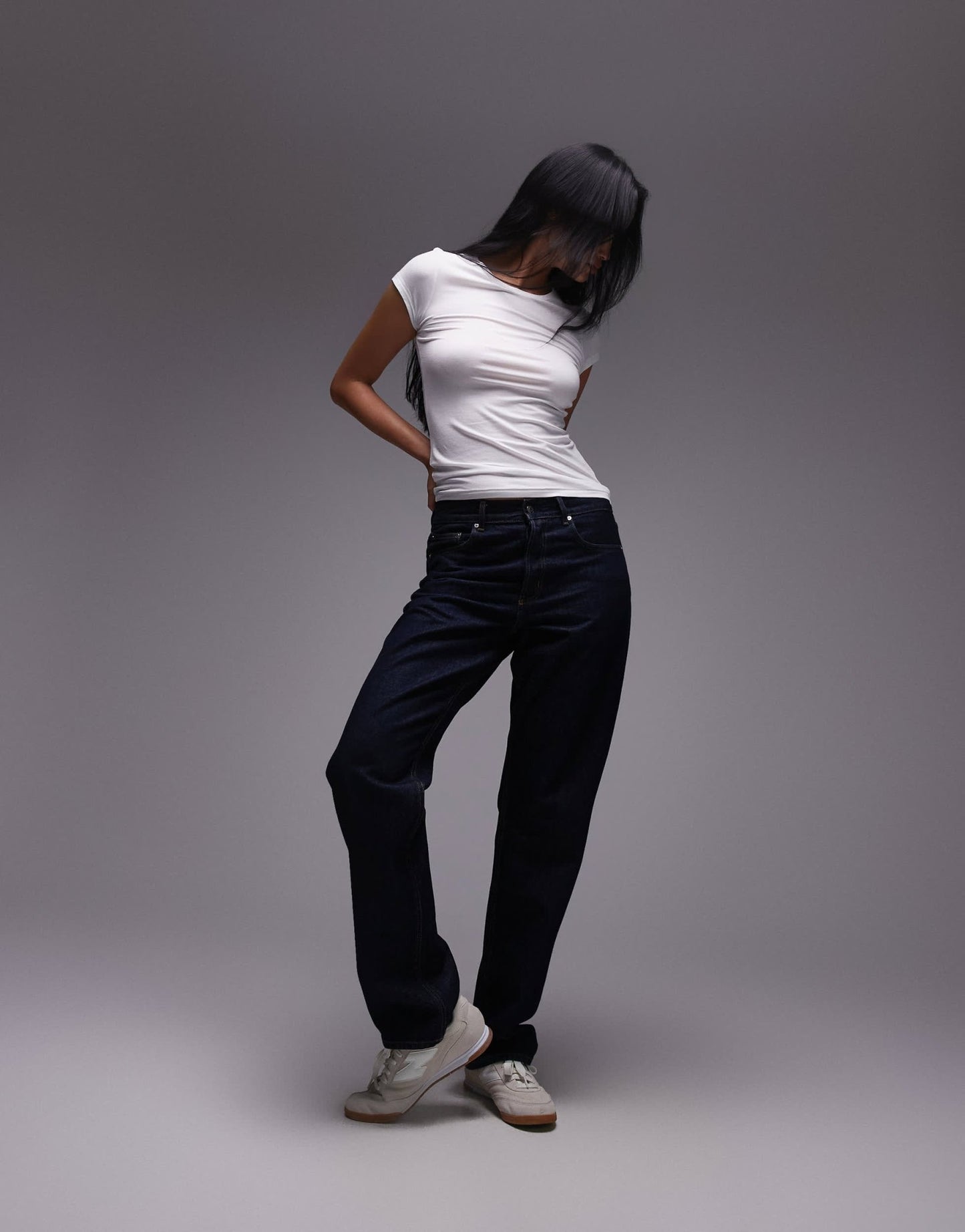 ARKET supersoft slim fit short sleeve t-shirt in white - ASOS Sample Sale