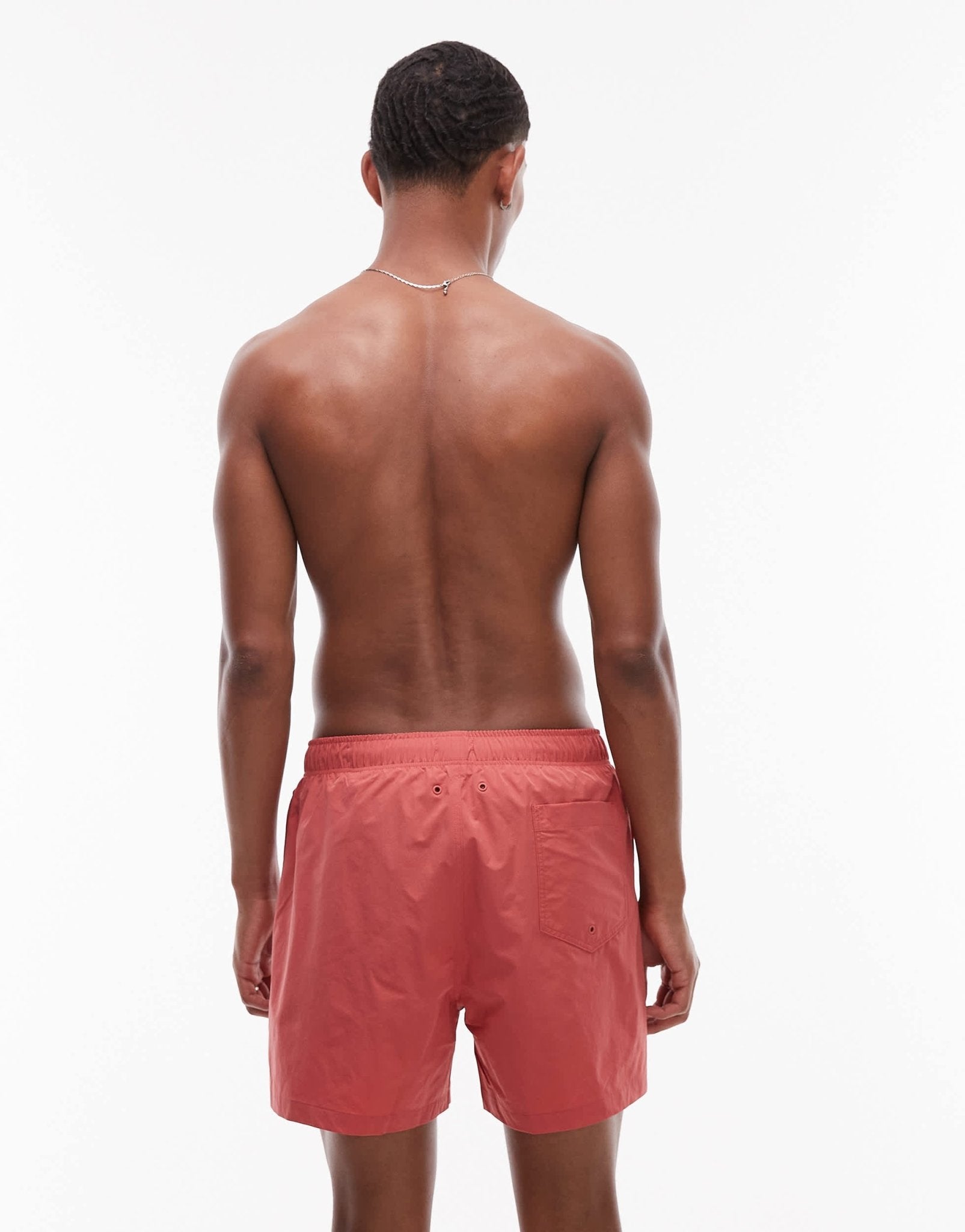 ARKET swim short in solmon red - ASOS Sample Sale
