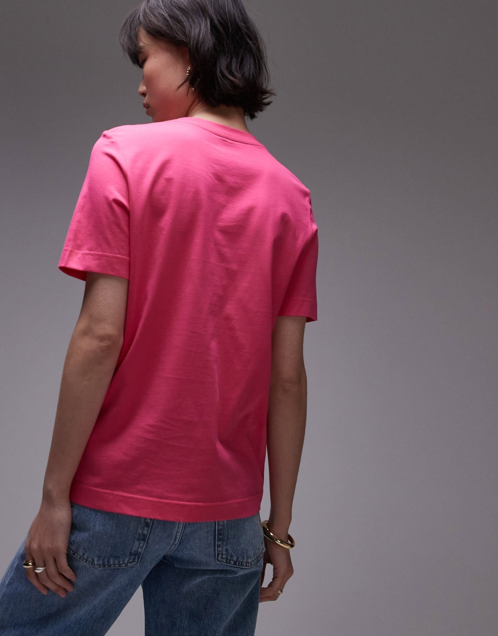 ARKET t-shirt in pink - ASOS Sample Sale