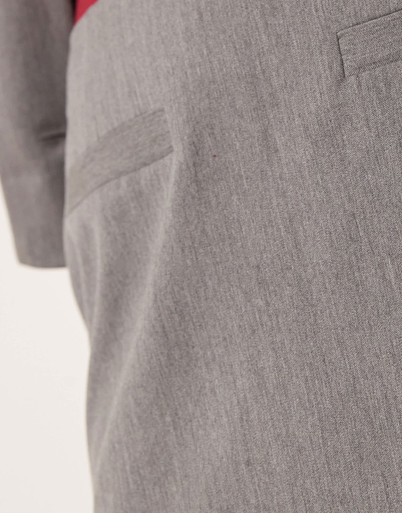 ASOS DEISGN tailored mini pelmet skirt in grey co ord - ASOS Sample Sale