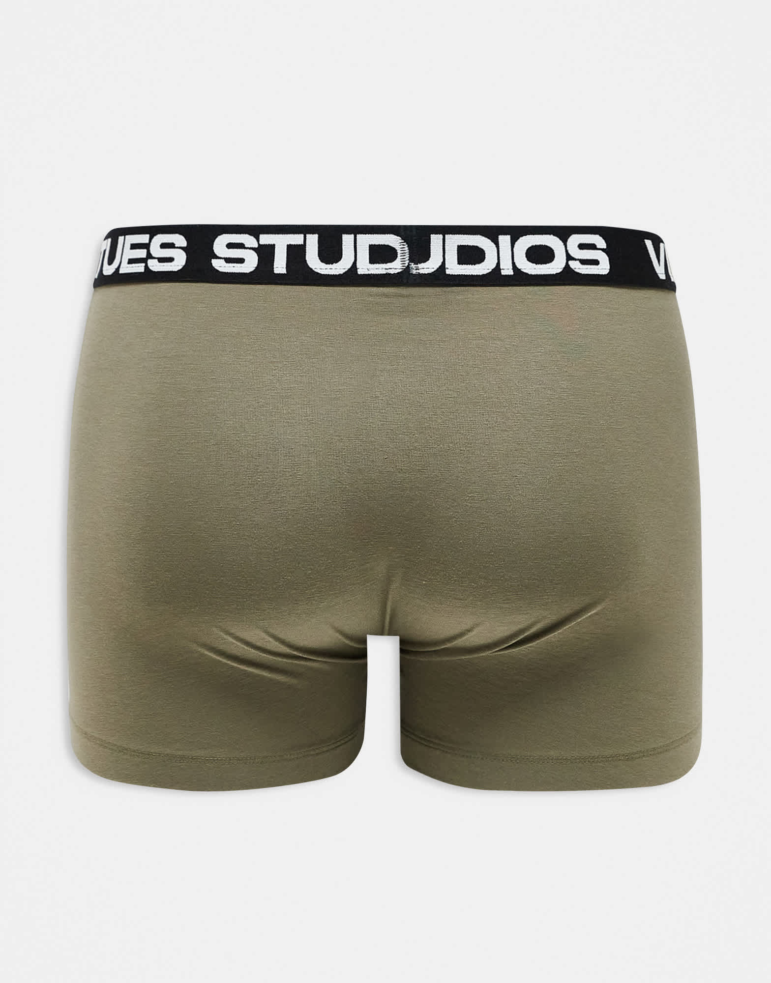 ASOS DESIGN 3 pack trunk with printed waistband in khaki - KHAKI - ASOS Sample Sale