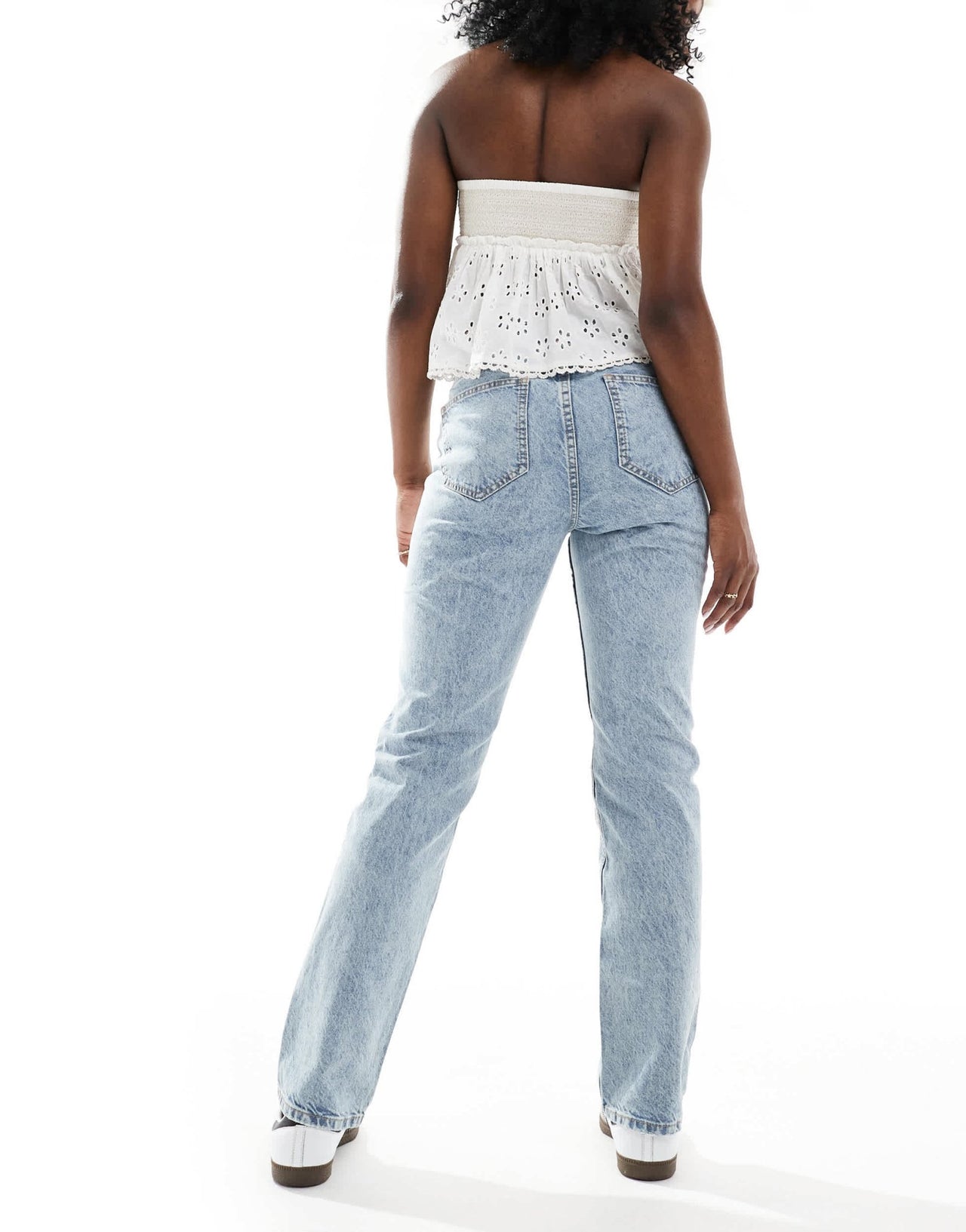 ASOS DESIGN 90s straight jeans in lightwash - ASOS Sample Sale