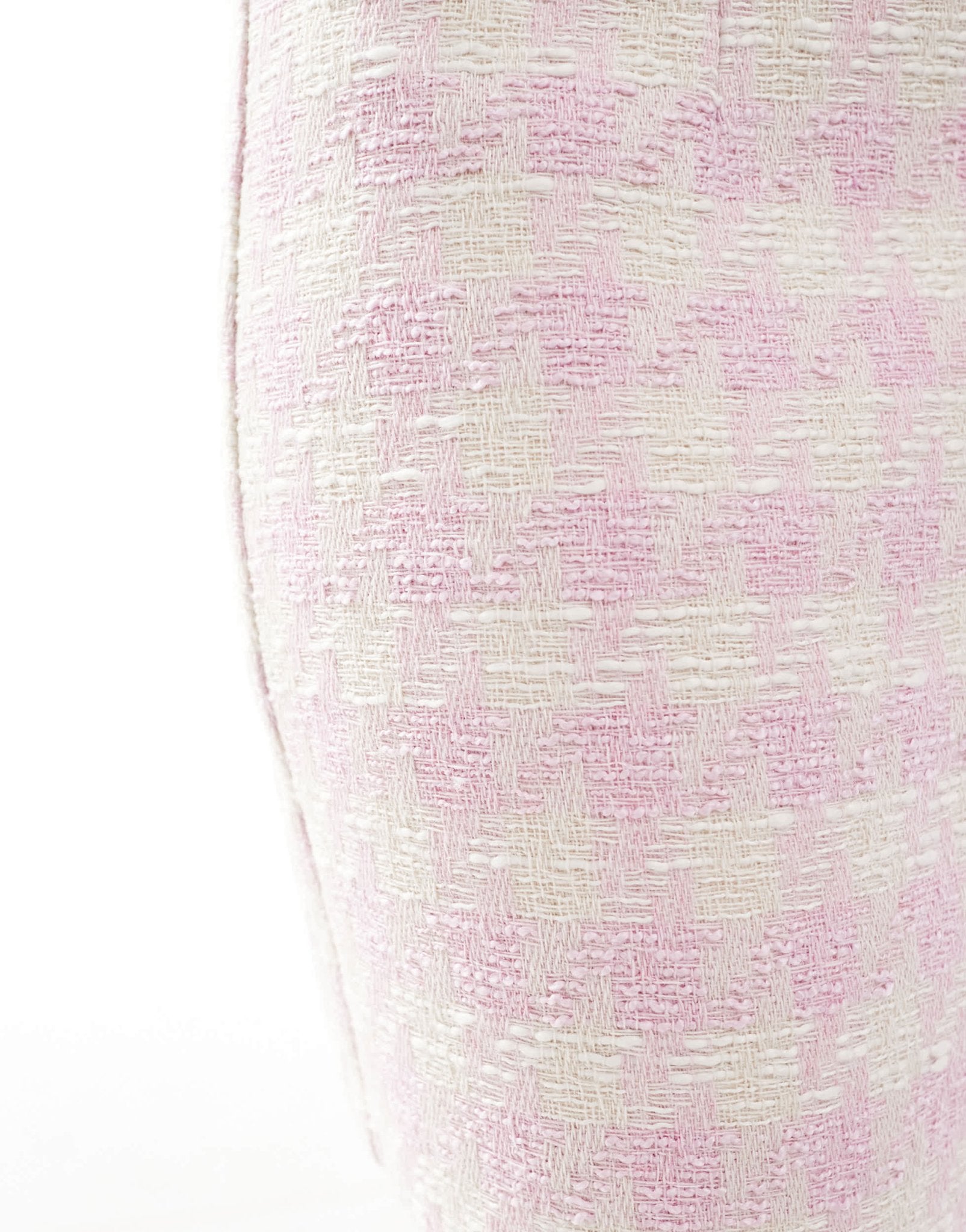 ASOS DESIGN a - line boucle tailored mini skirt in pink - ASOS Sample Sale