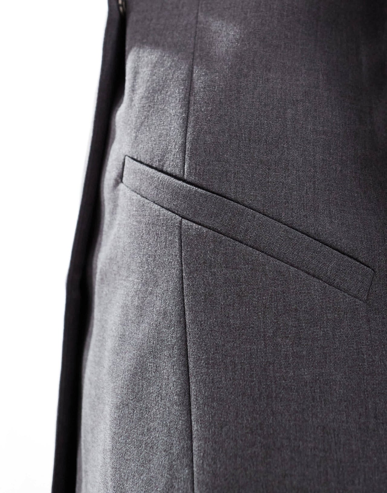 ASOS DESIGN asymmetric drape blazer in grey - ASOS Sample Sale