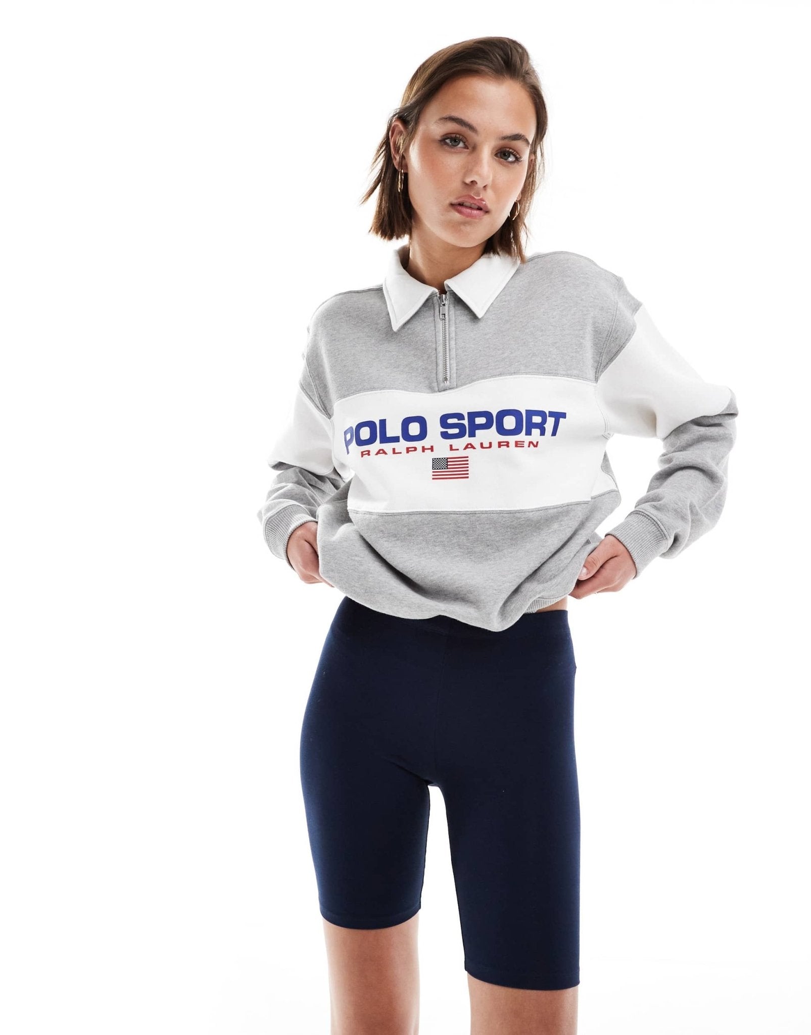ASOS DESIGN basic legging shorts in navy - ASOS Sample Sale