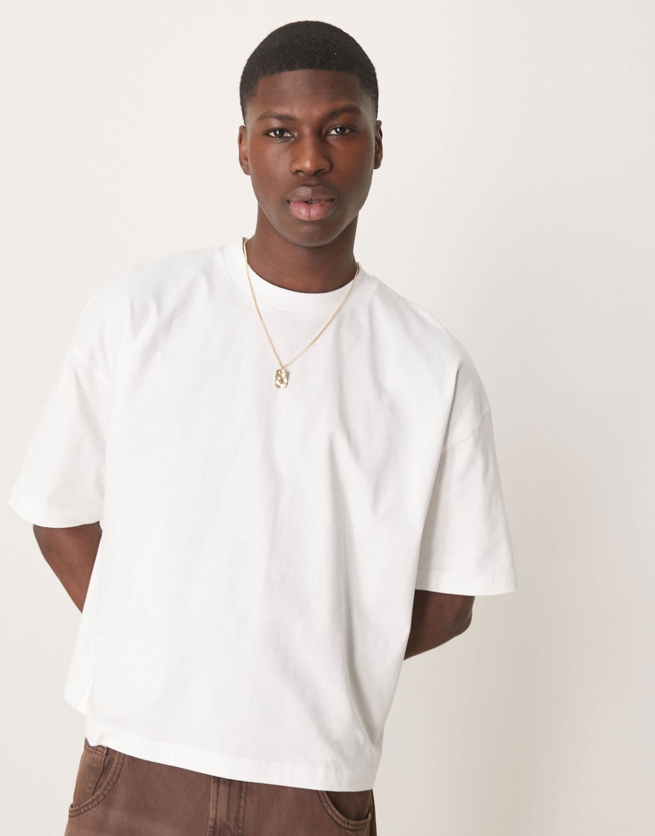 ASOS DESIGN boxy oversized t-shirt with fruit graphic in white - ASOS Sample Sale