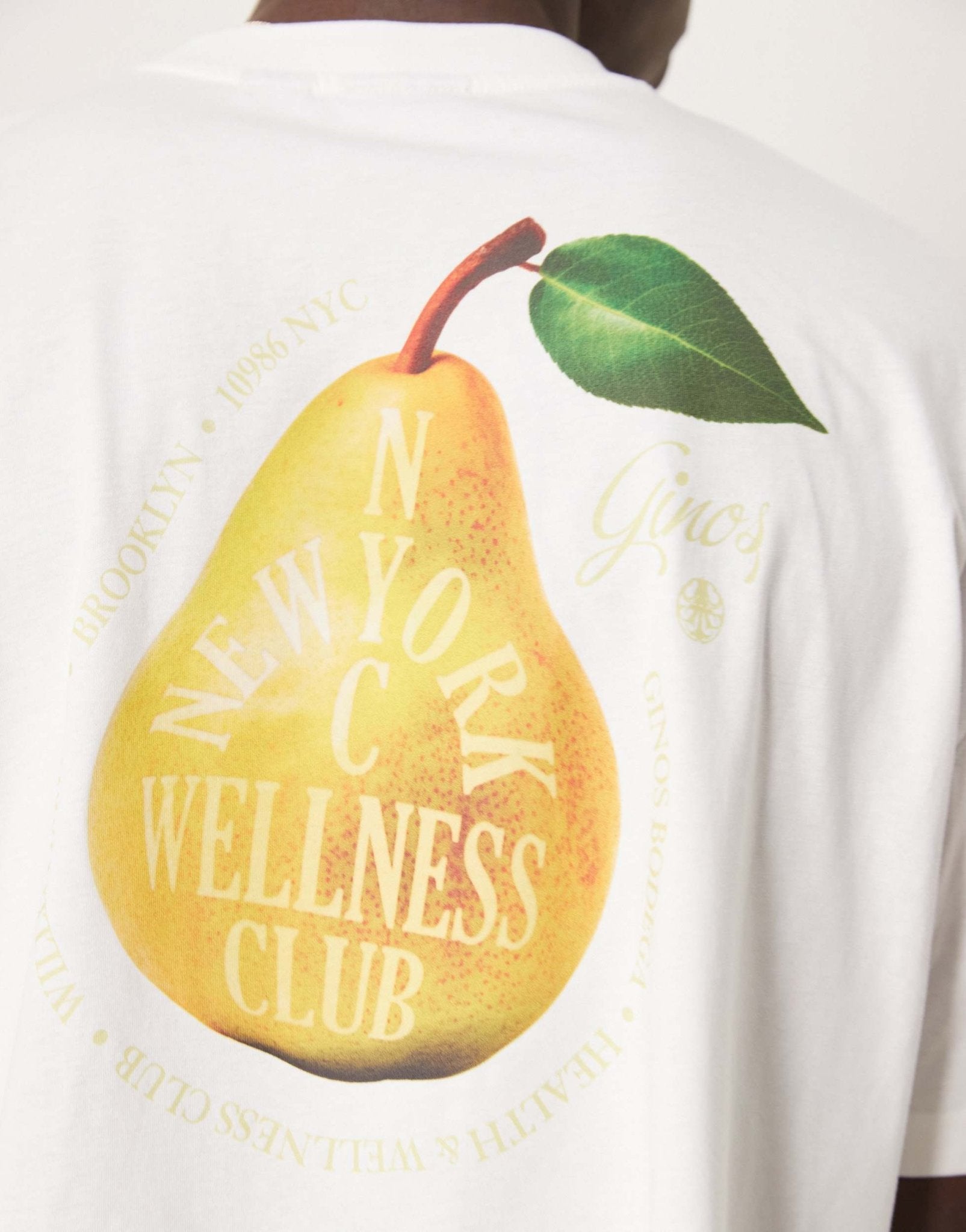 ASOS DESIGN boxy oversized t-shirt with fruit graphic in white - ASOS Sample Sale