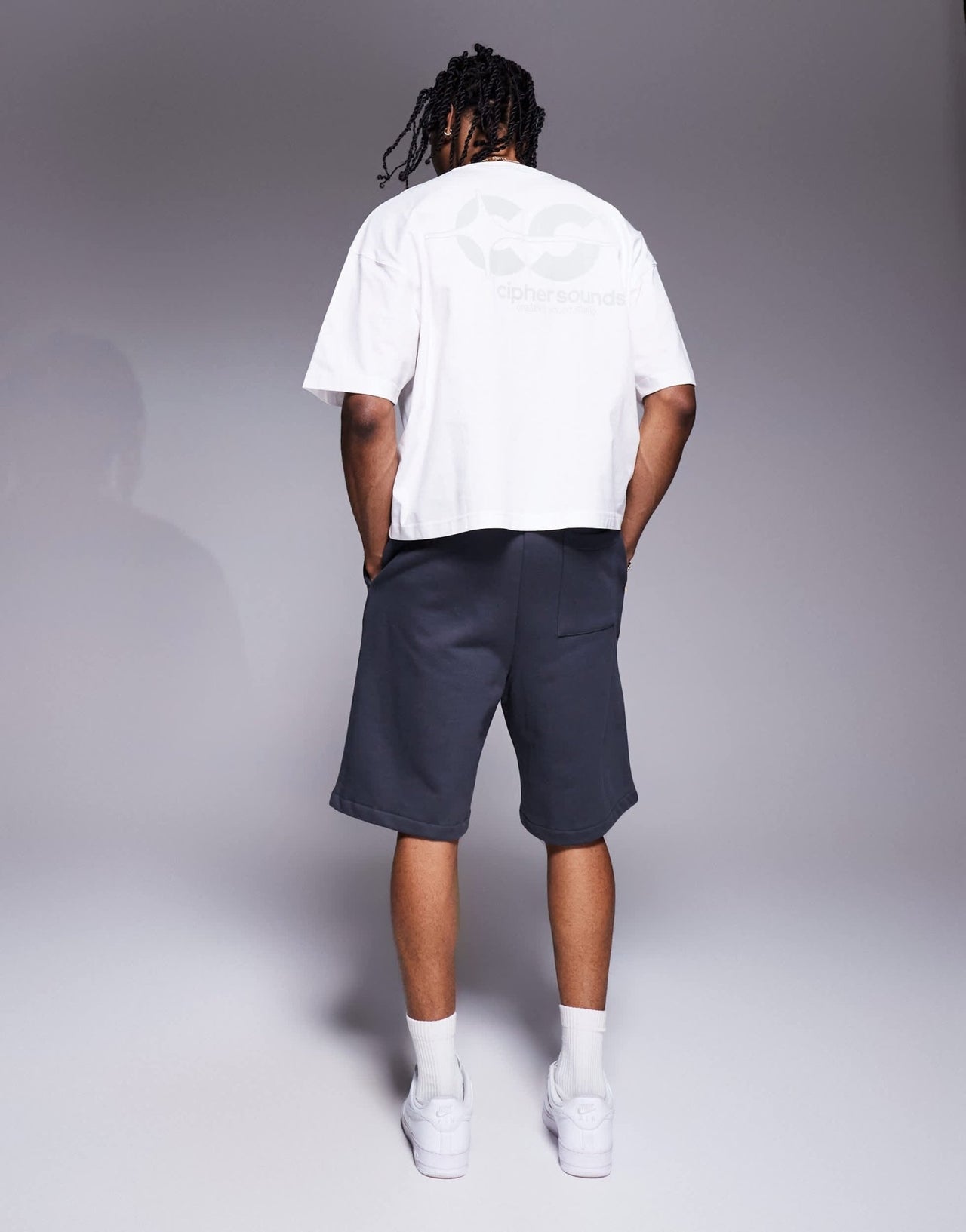 ASOS DESIGN boxy oversized t-shirt with street graphic in white - ASOS Sample Sale