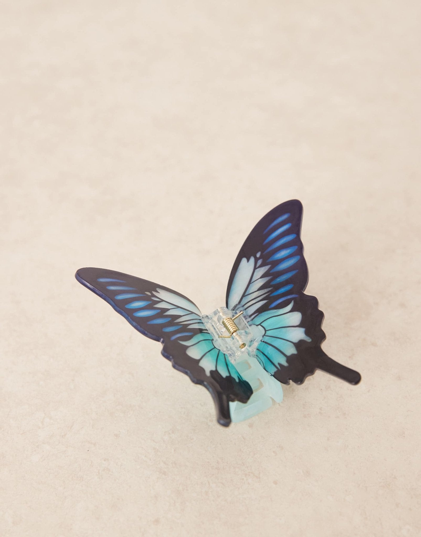 ASOS DESIGN butterfly hair claw in blue multi - ASOS Sample Sale