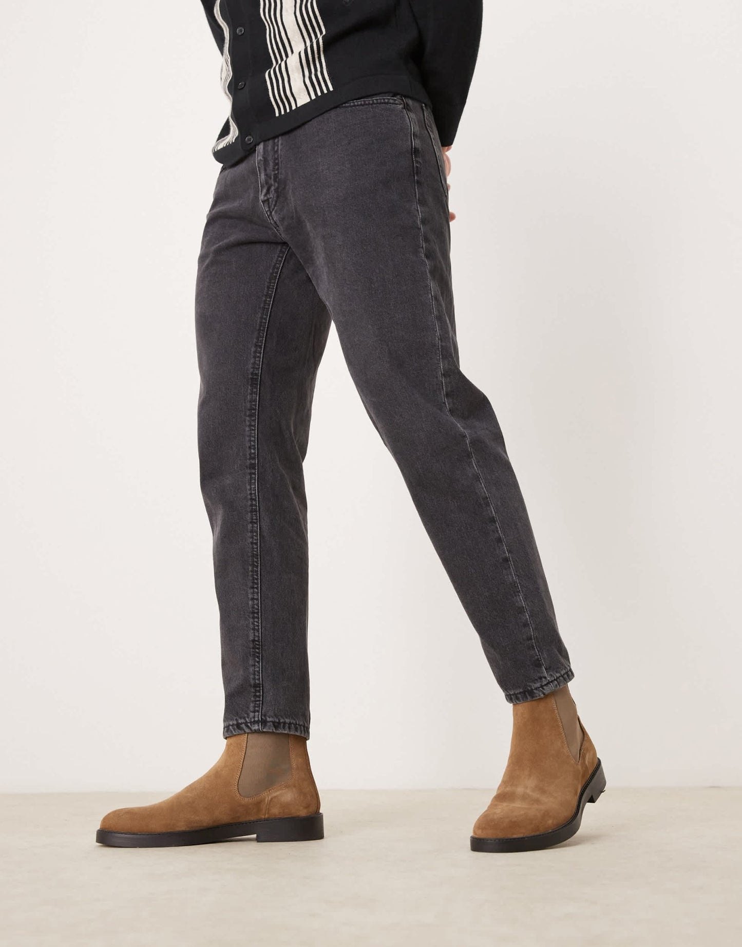 ASOS DESIGN chelsea boots in tan suede - ASOS Sample Sale