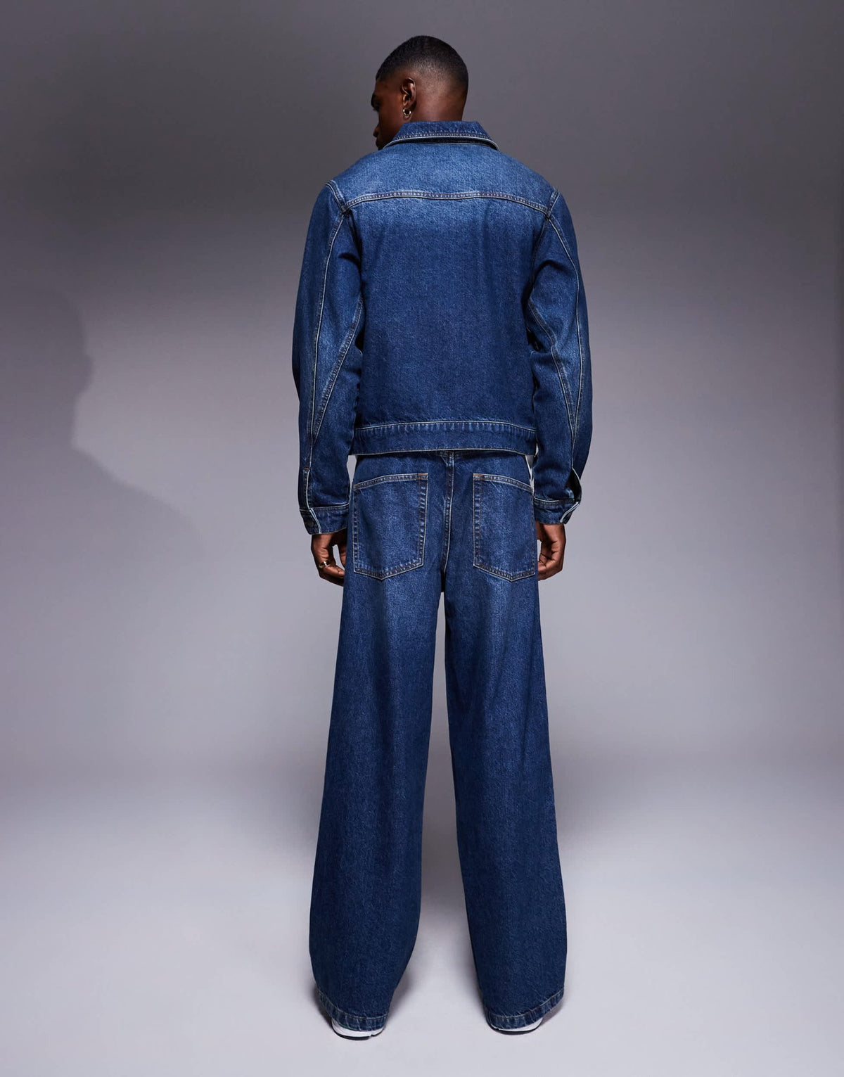 ASOS DESIGN co-ord extreme baggy jeans in mid wash - ASOS Sample Sale