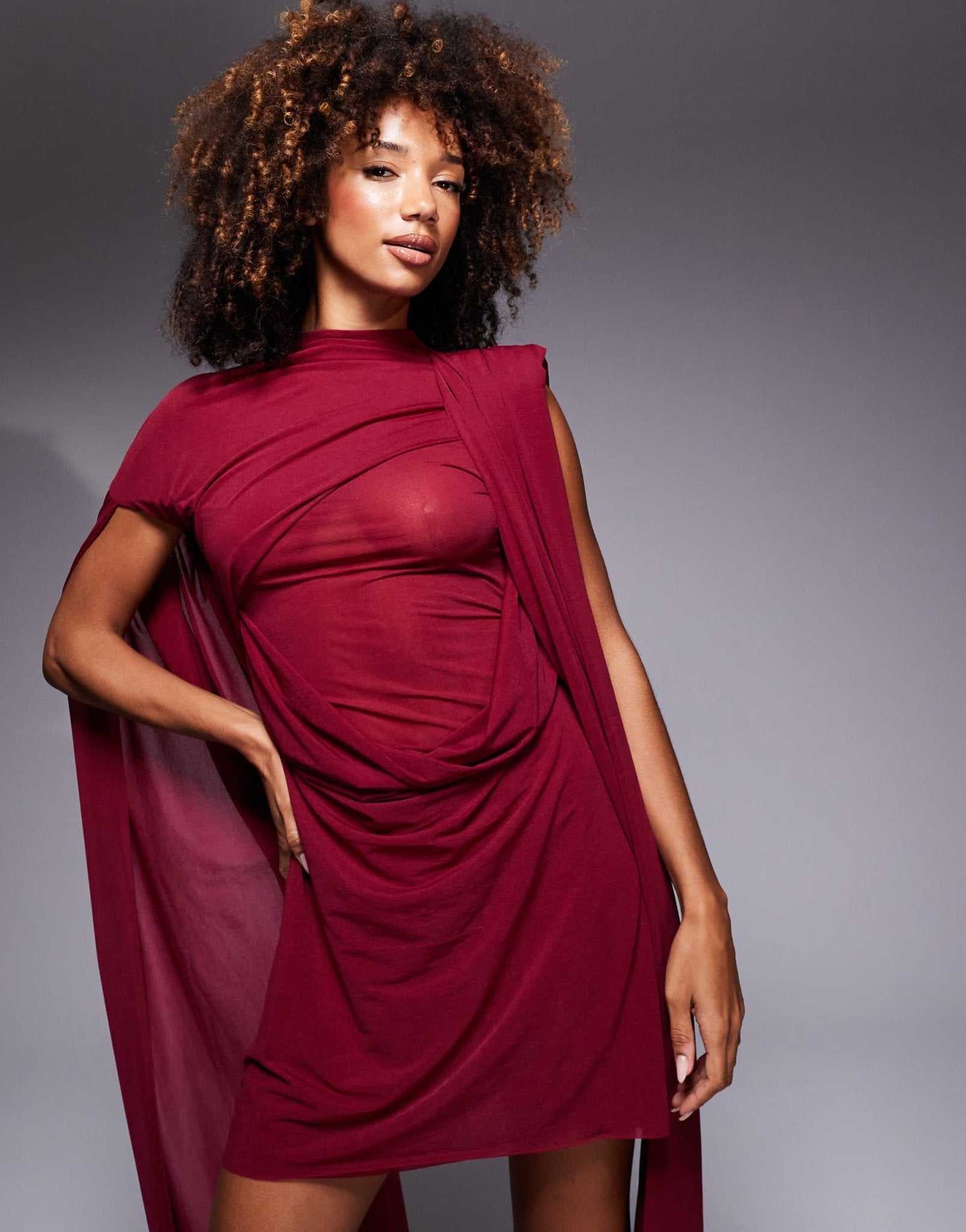 ASOS DESIGN cut out detail mini dress - ASOS Sample Sale