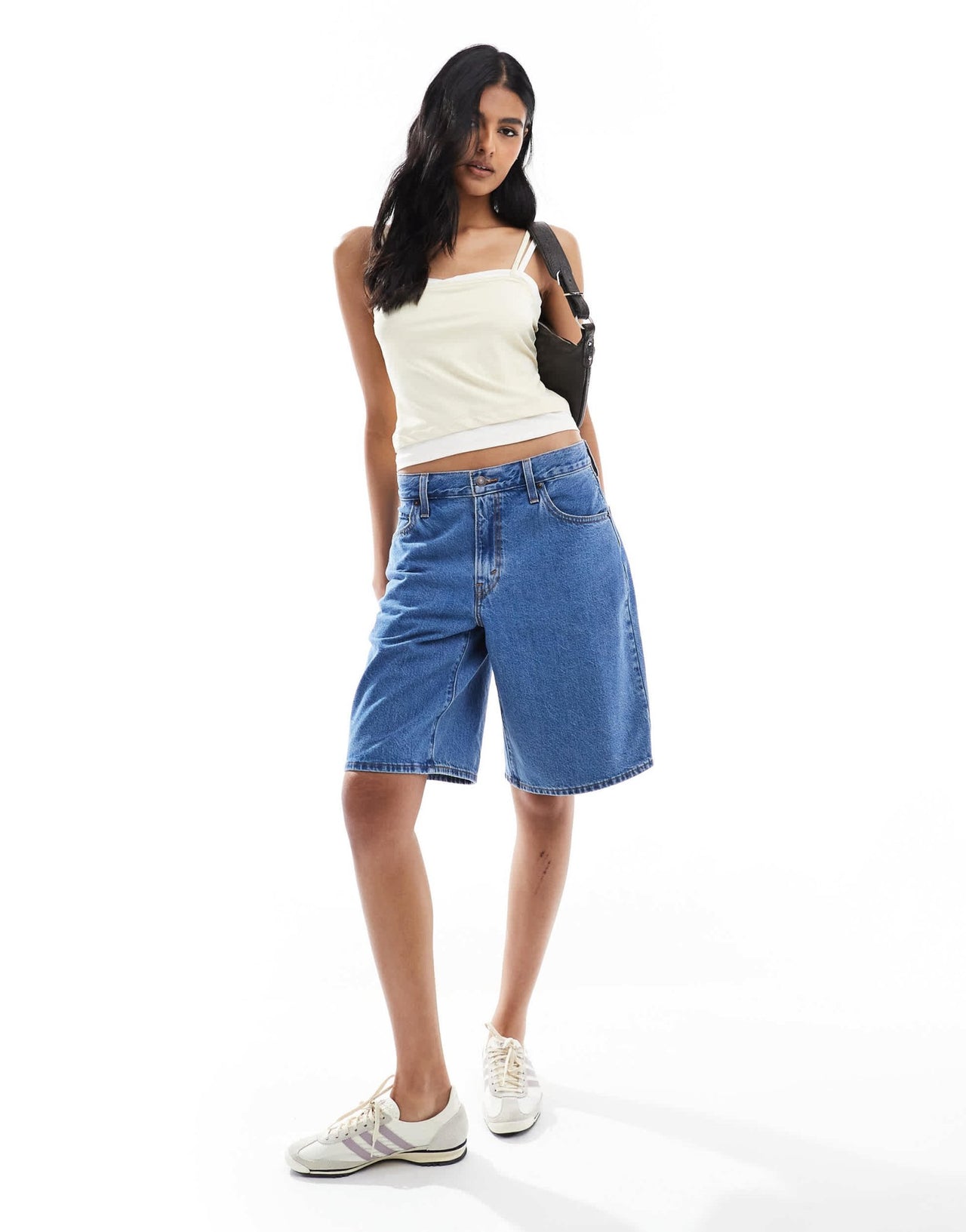 ASOS DESIGN double layer cami top in buttermilk - ASOS Sample Sale