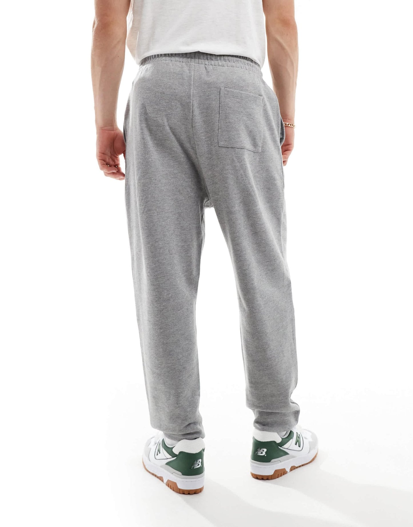ASOS DESIGN essential oversized joggers in grey marl - ASOS Sample Sale