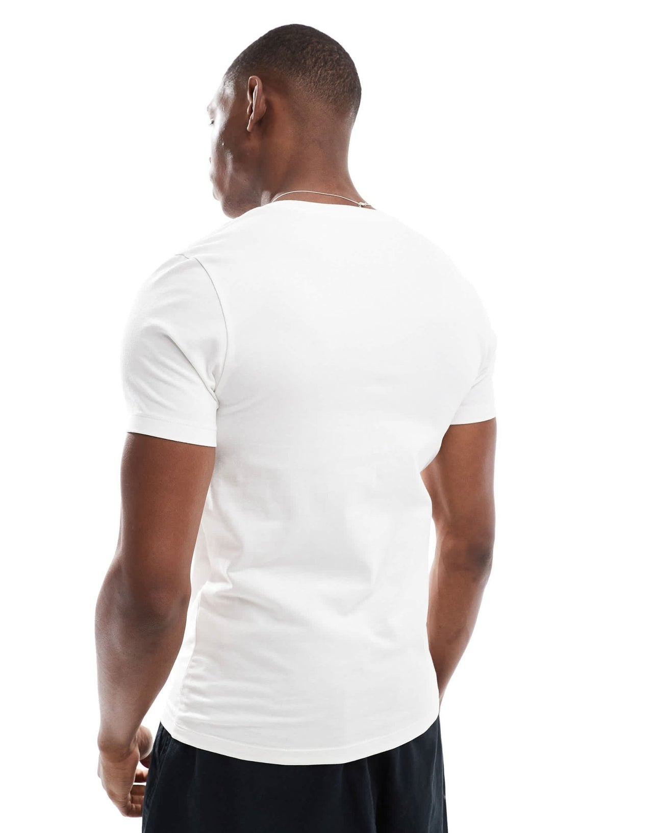 ASOS DESIGN Essentials muscle fit t-shirt in cream - ASOS Sample Sale