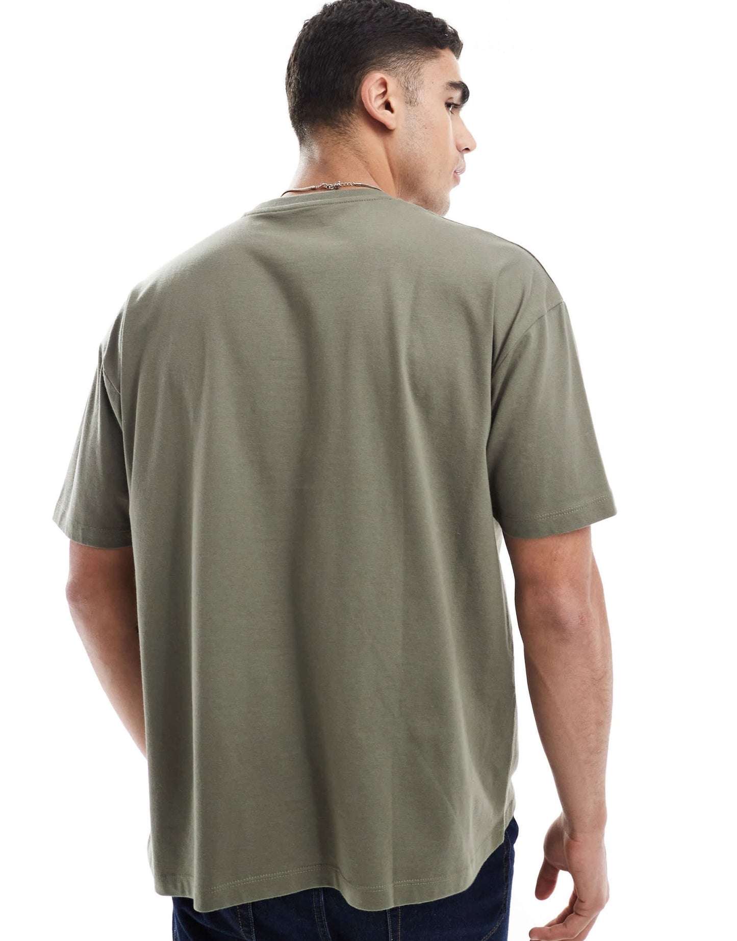 ASOS DESIGN essentials oversized t-shirt in khaki - ASOS Sample Sale