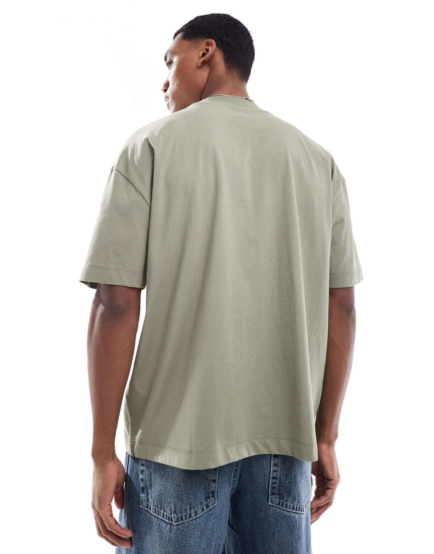 ASOS DESIGN essentials oversized t-shirt in khaki - ASOS Sample Sale