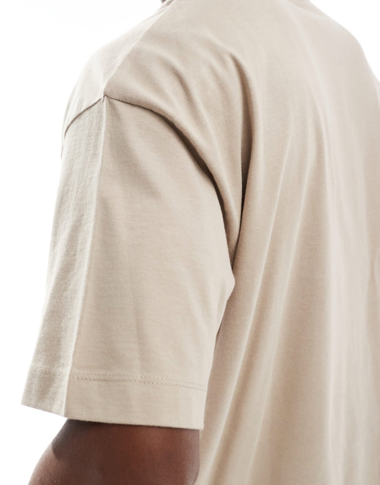 ASOS DESIGN Essentials oversized t-shirt in stone - ASOS Sample Sale