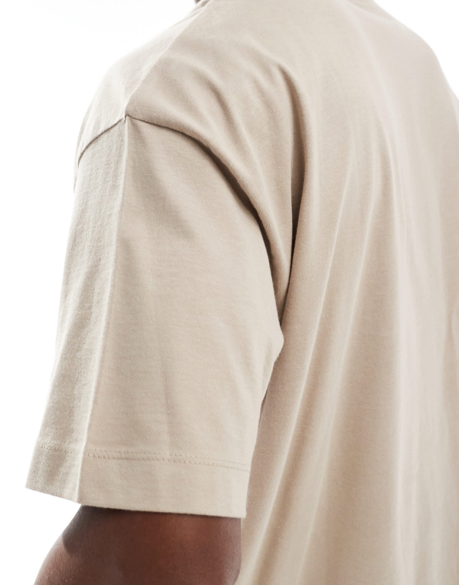 ASOS DESIGN Essentials oversized t-shirt in stone - ASOS Sample Sale