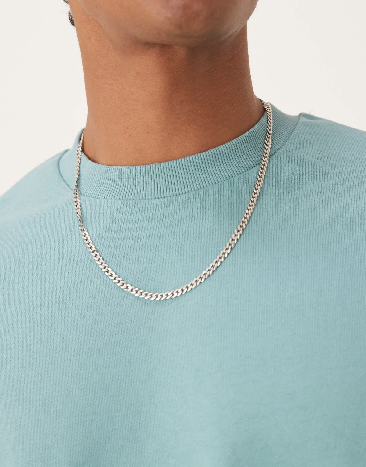 ASOS DESIGN essentials relaxed fit sweatshirt in blue - ASOS Sample Sale