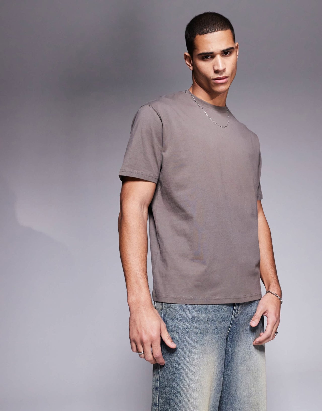 ASOS DESIGN essentials relaxed t-shirt in brown - ASOS Sample Sale