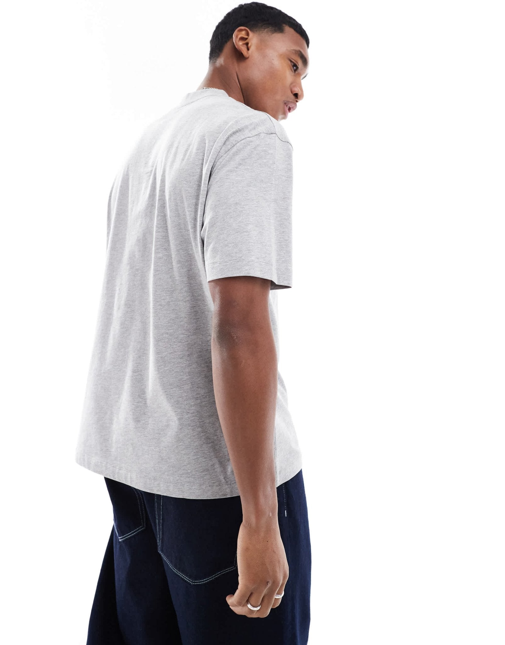 ASOS DESIGN Essentials relaxed t-shirt in grey marl - ASOS Sample Sale