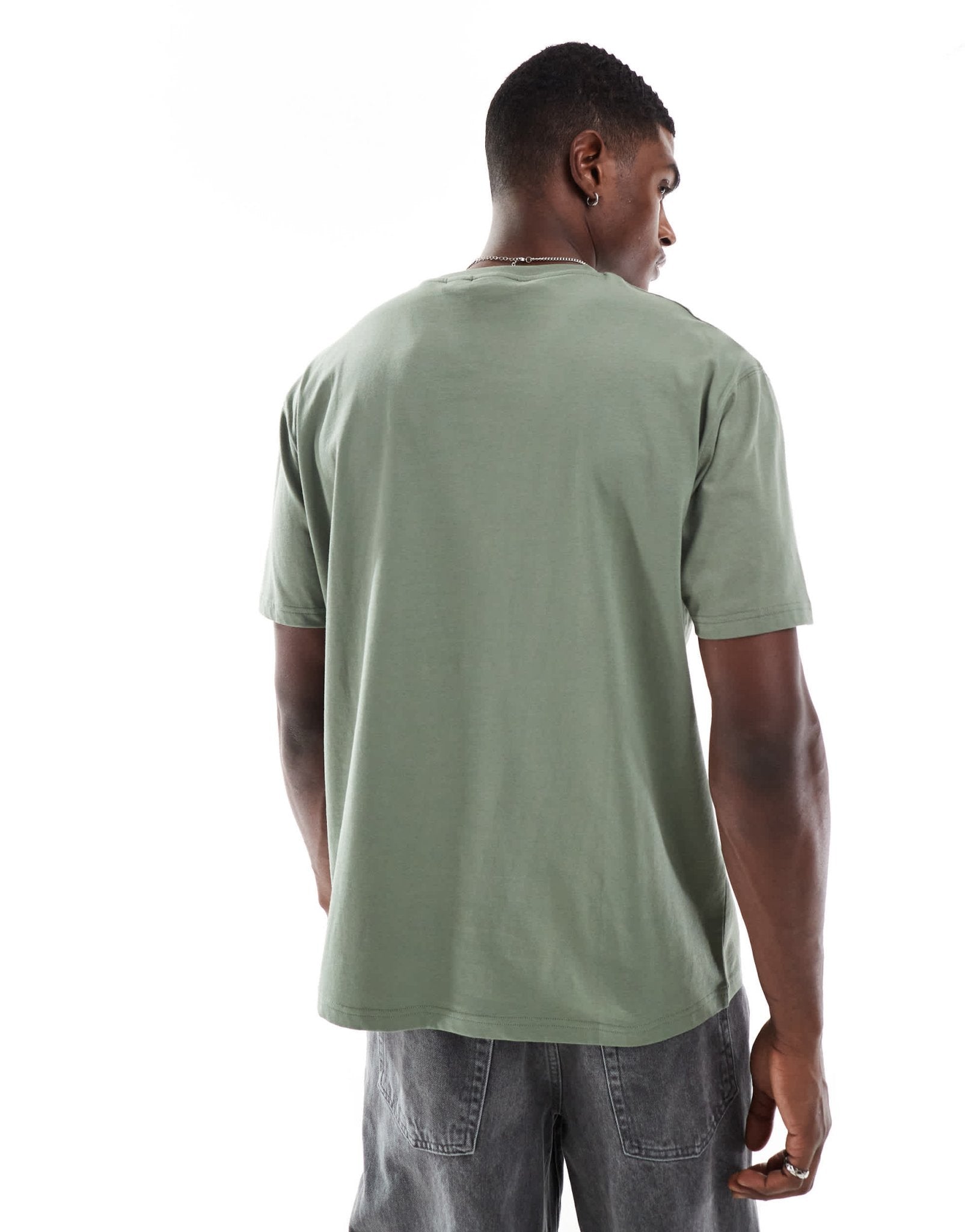 ASOS DESIGN Essentials relaxed t-shirt in sage - ASOS Sample Sale