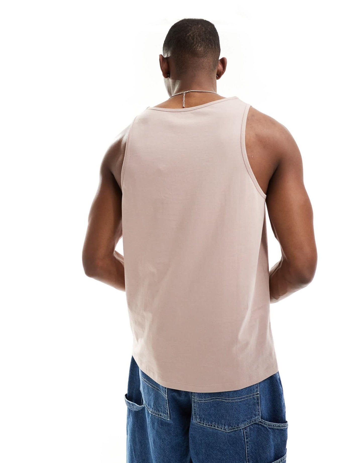 ASOS DESIGN essentials vest in pink - ASOS Sample Sale