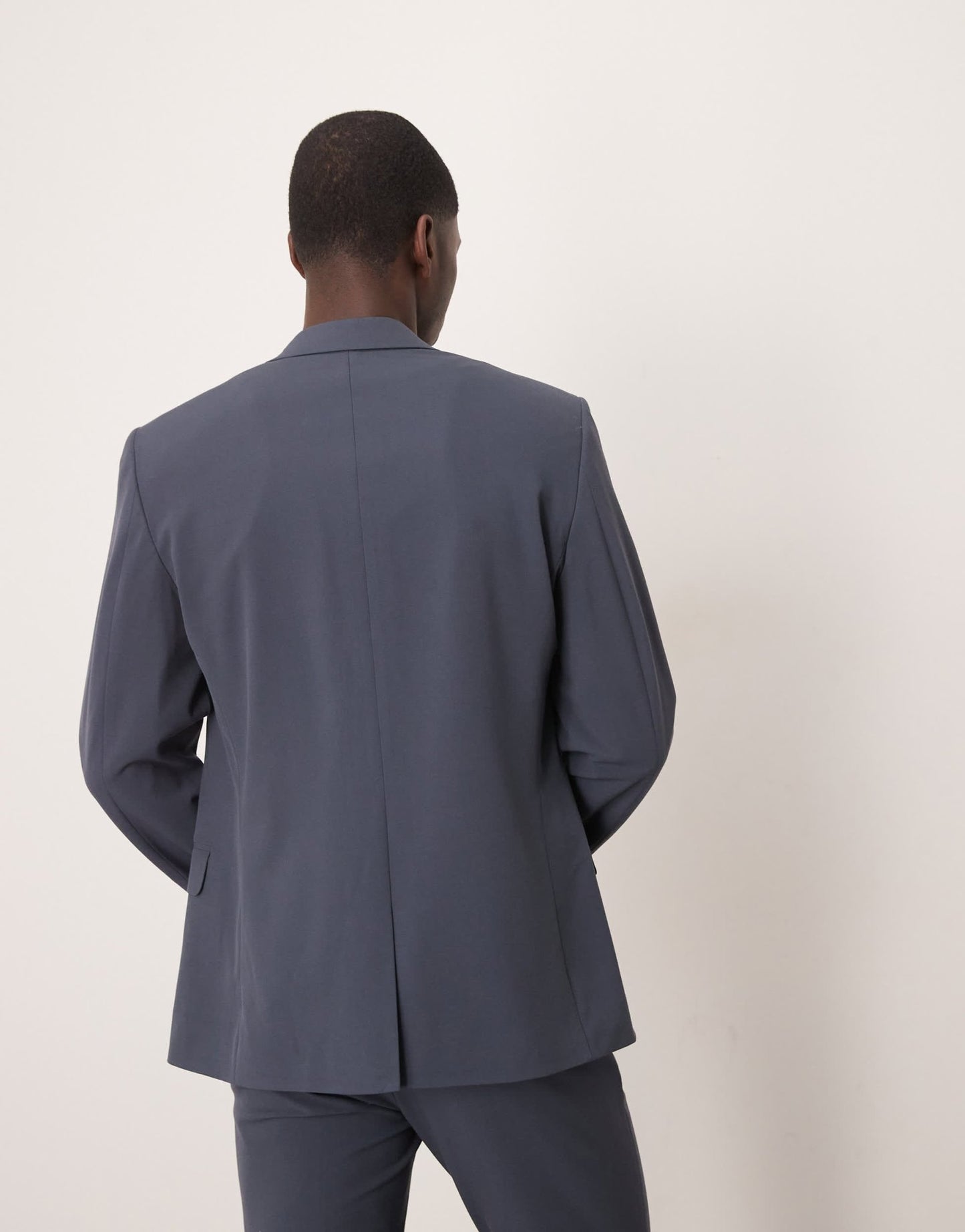 ASOS DESIGN four way stretch skinny fit suit jacket in navy - ASOS Sample Sale