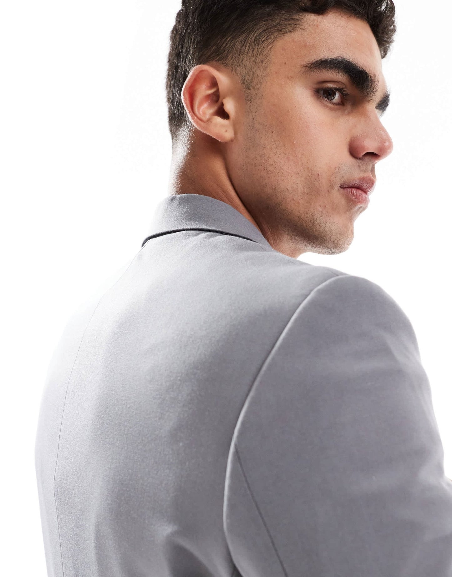 ASOS DESIGN four way stretch skinny suit jacket in charcoal - ASOS Sample Sale
