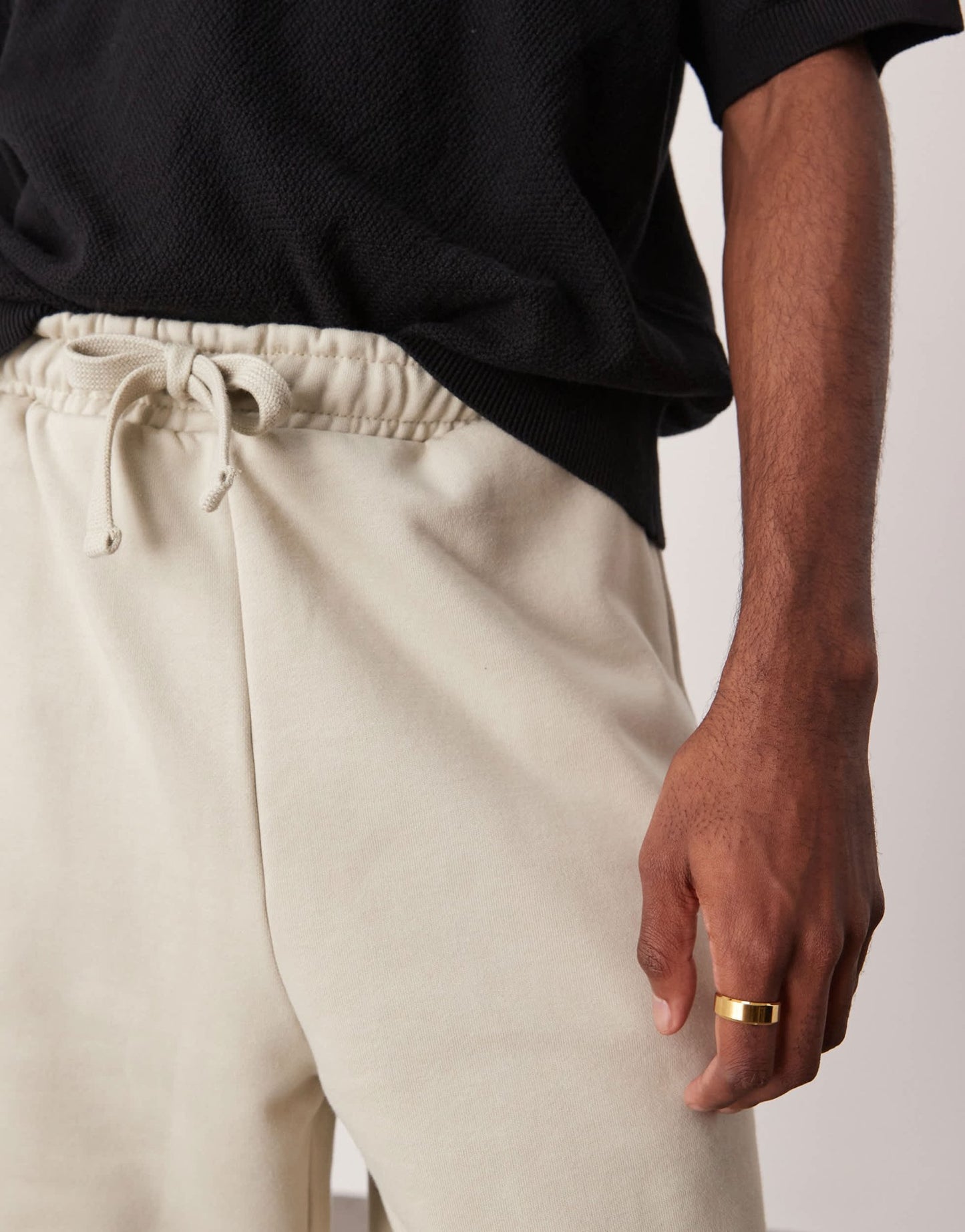 ASOS DESIGN heavyweight oversized shorts 400gsm in light beige - BEIGE - BEIGE - ASOS Sample Sale