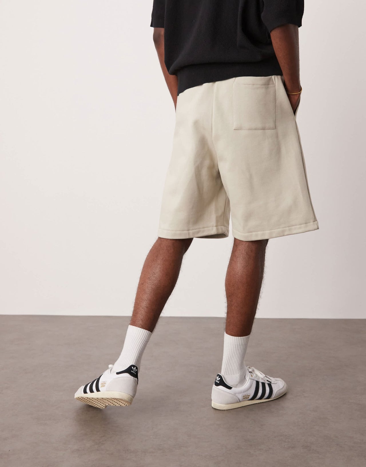ASOS DESIGN heavyweight oversized shorts 400gsm in light beige - BEIGE - BEIGE - ASOS Sample Sale