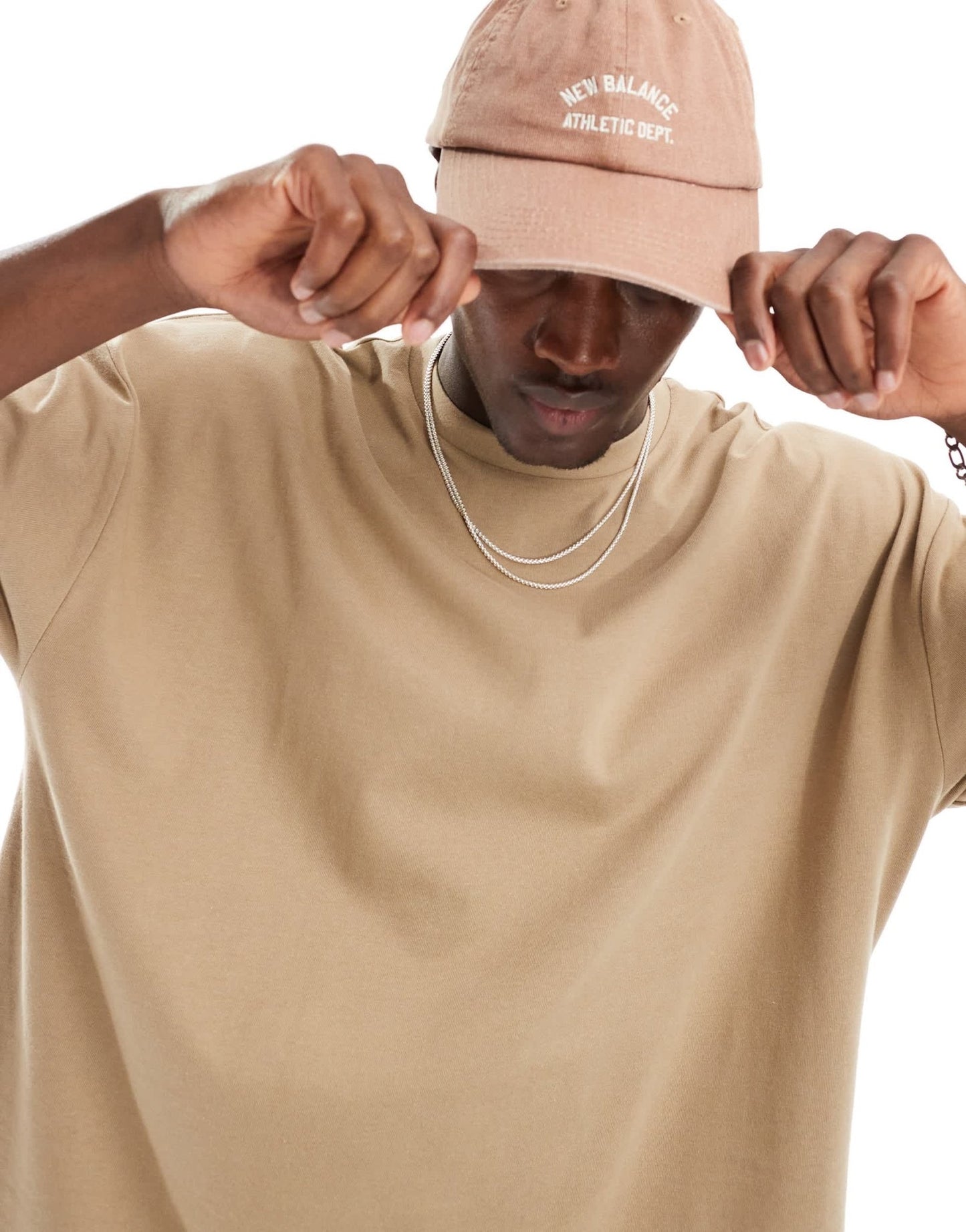 ASOS DESIGN heavyweight oversized t-shirt in beige - ASOS Sample Sale