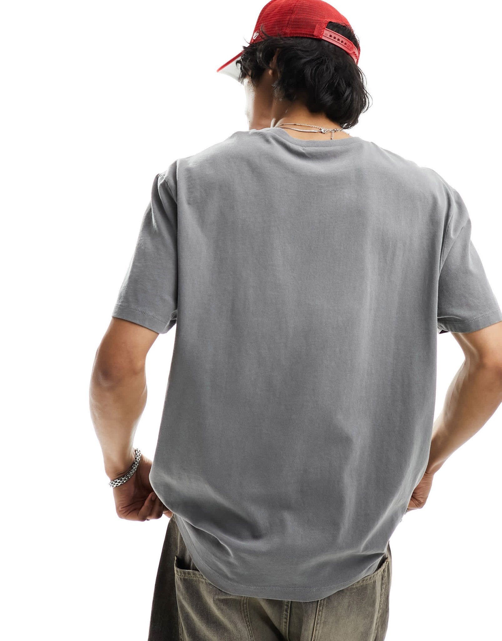 ASOS DESIGN heavyweight relaxed t-shirt in washed charcoal - ASOS Sample Sale