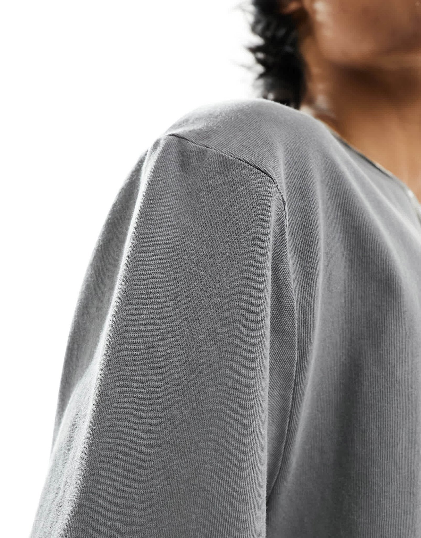 ASOS DESIGN heavyweight relaxed t-shirt in washed charcoal - ASOS Sample Sale