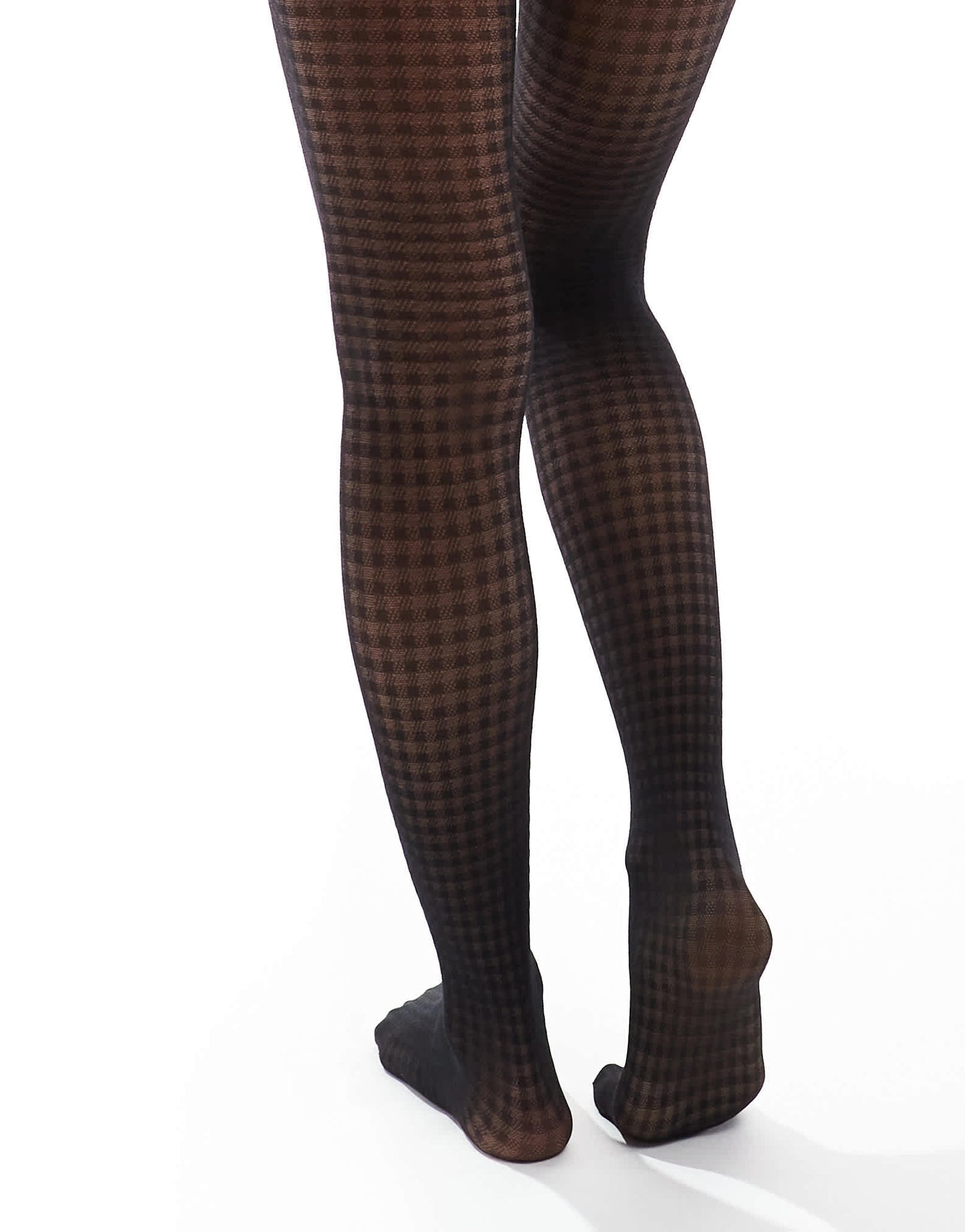 ASOS DESIGN houndstooth tights in black - ASOS Sample Sale