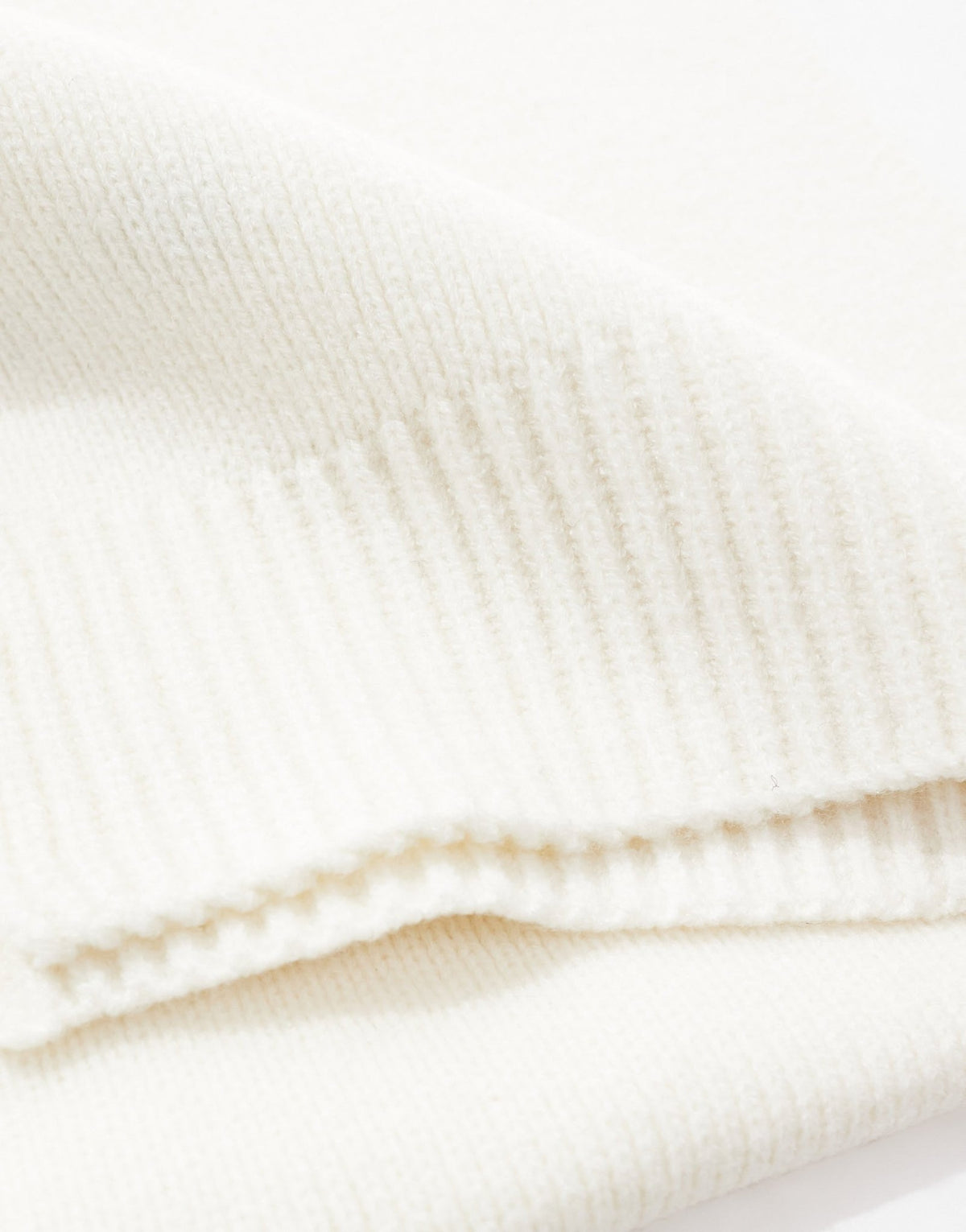 ASOS DESIGN knitted scarf in cream - ASOS Sample Sale