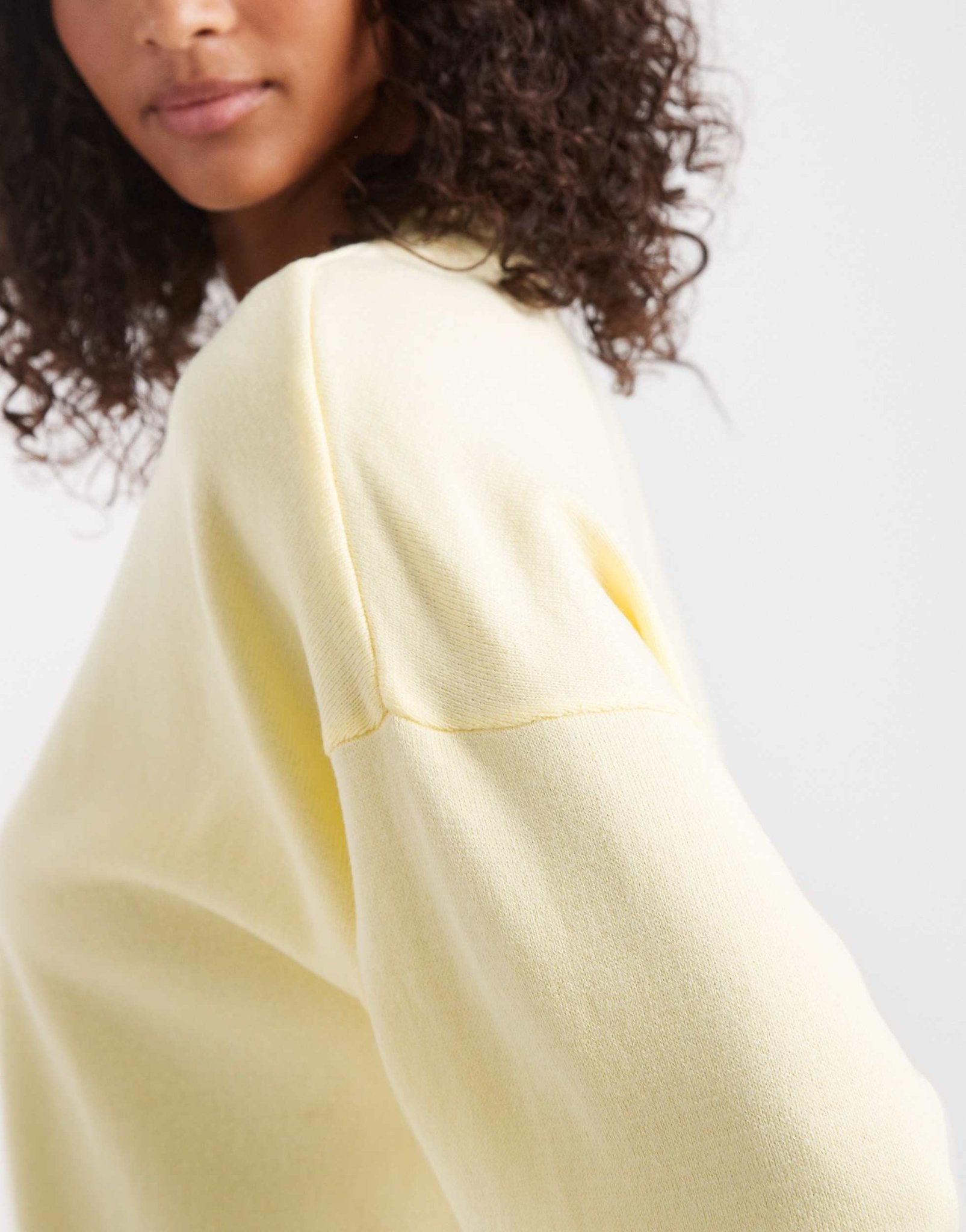 ASOS DESIGN knitted structured t shirt in buttermilk - ASOS Sample Sale