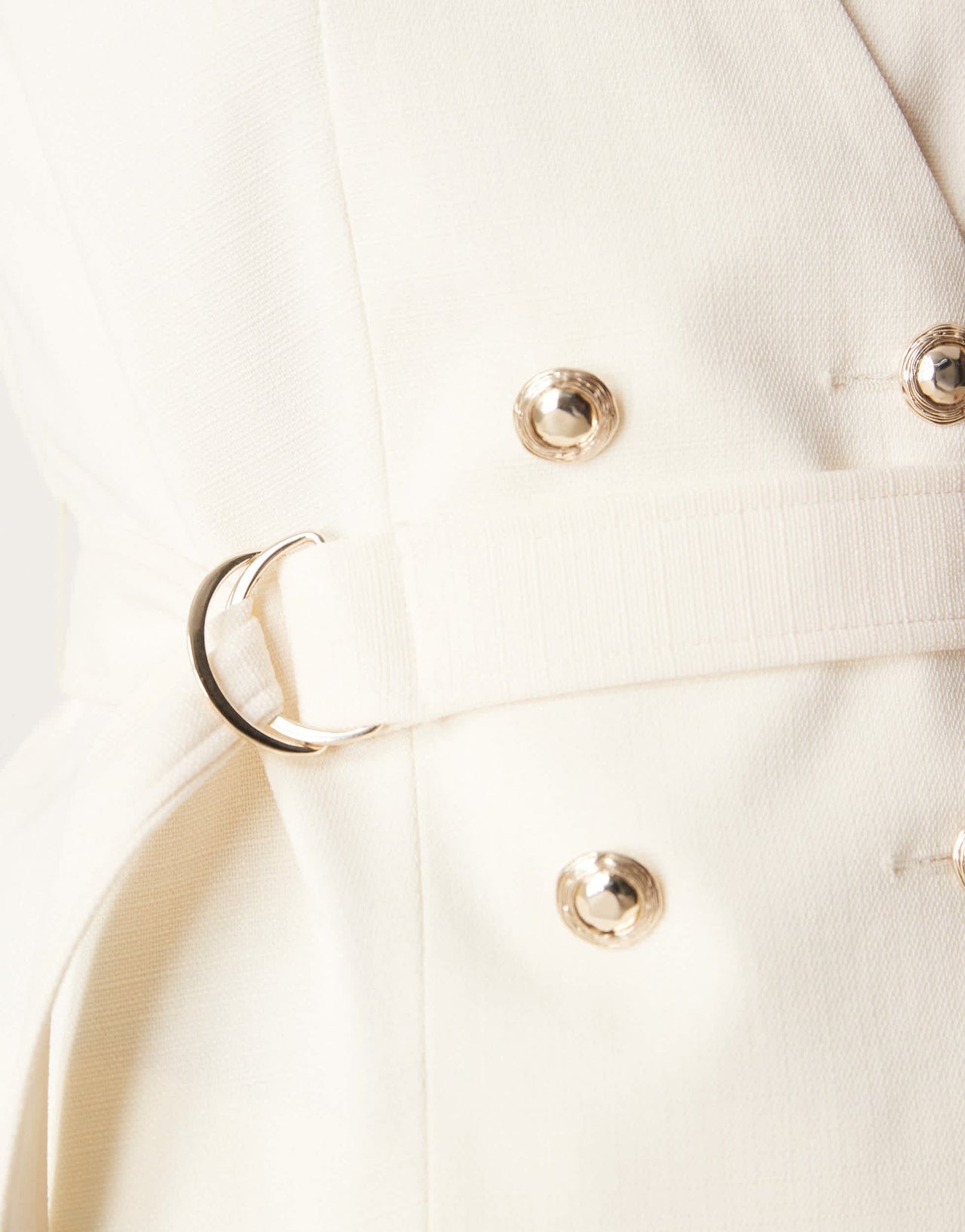 ASOS DESIGN linen look tie waistcoat in off white - ASOS Sample Sale