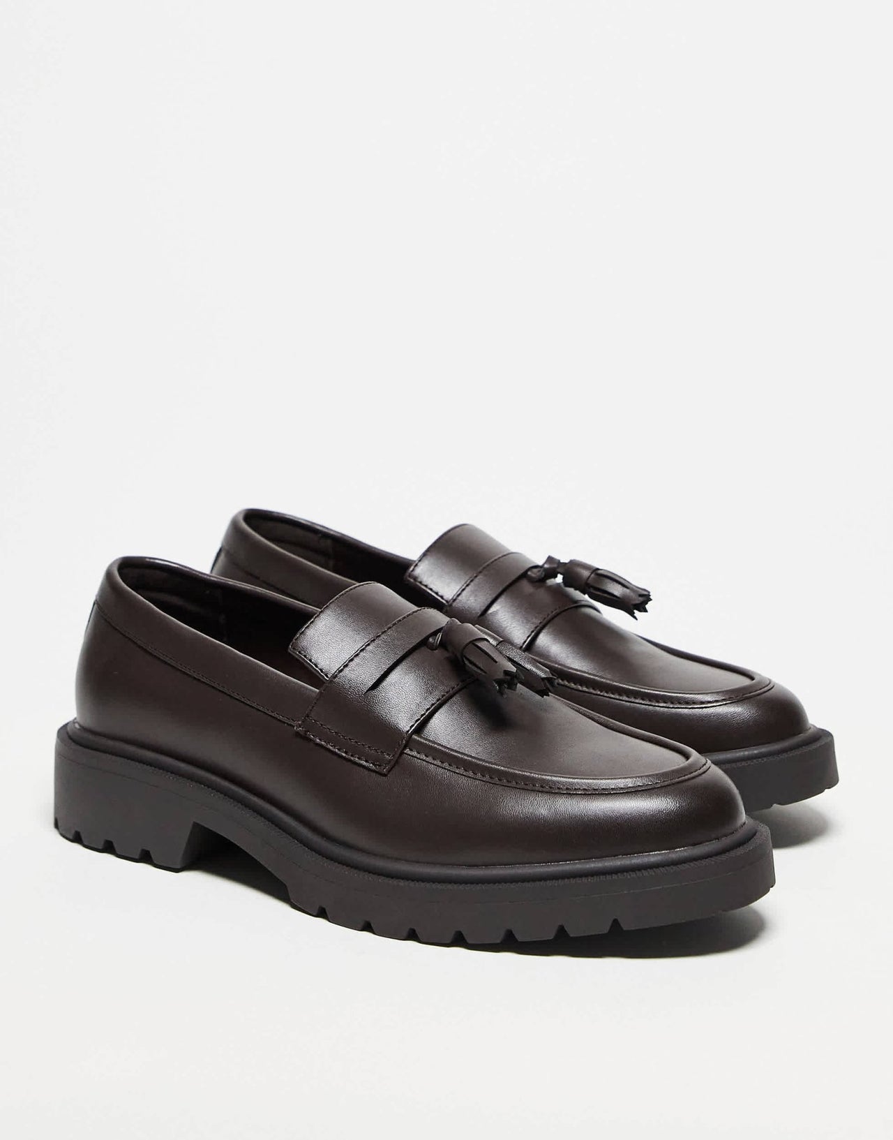 ASOS DESIGN loafers in brown with tassel - ASOS Sample Sale