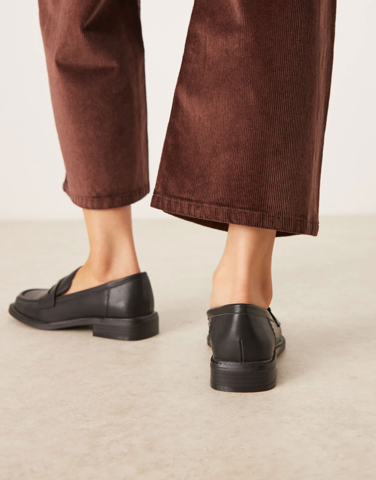 ASOS DESIGN Match penny loafer in black - ASOS Sample Sale