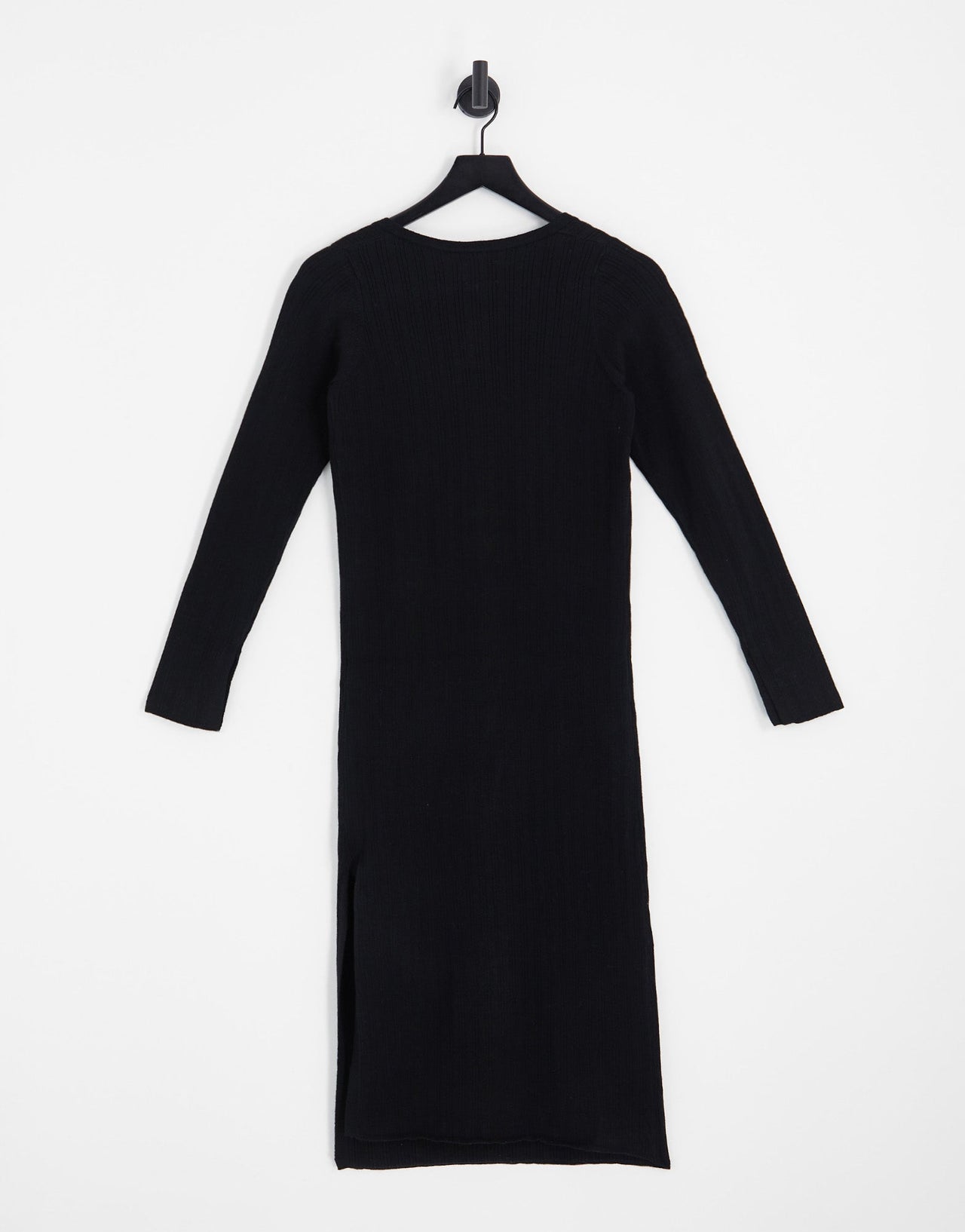 chinese dress ladies ASOS DESIGN Maternity knitted midi dress with square neck in black – ASOS  Sample Sale