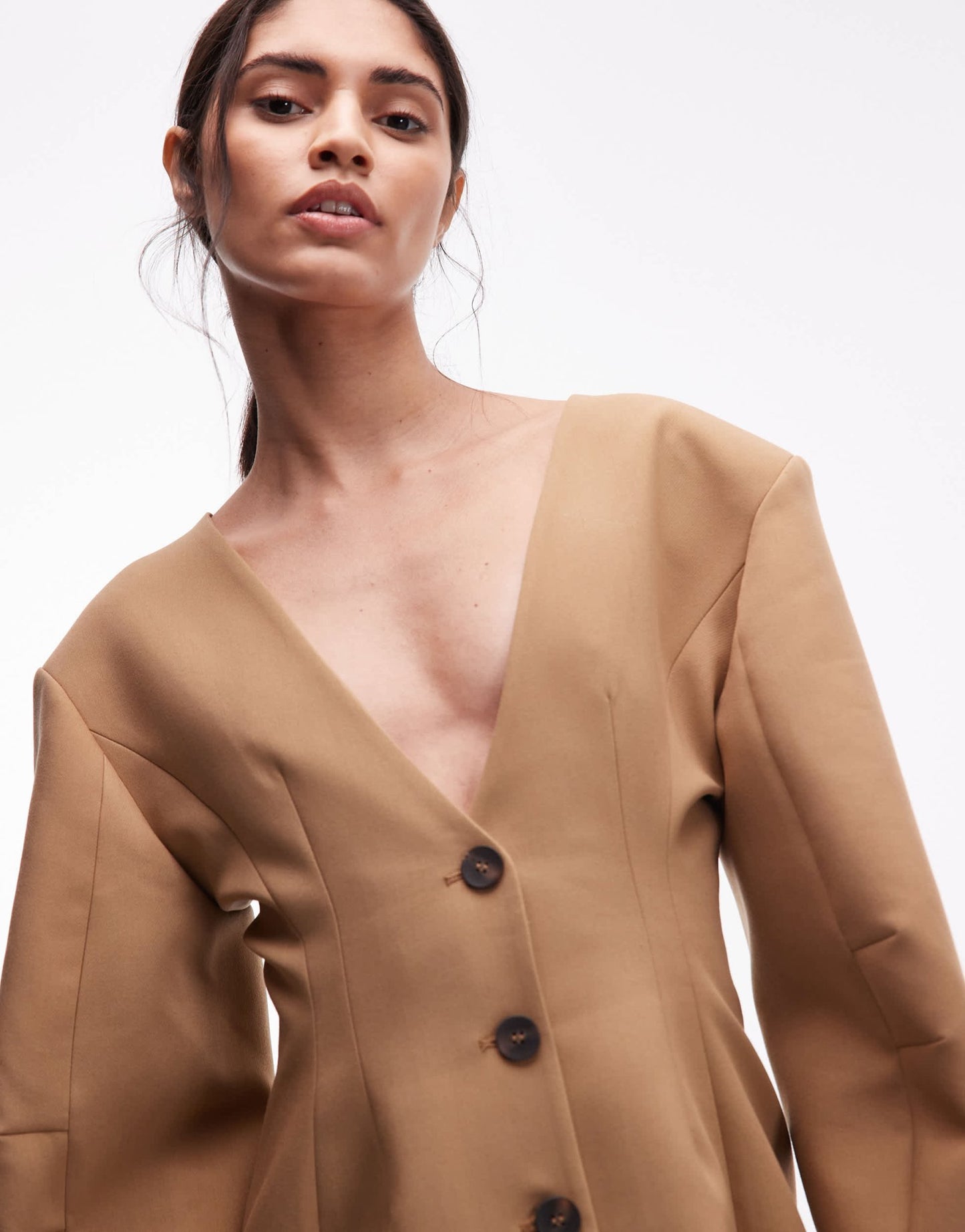 ASOS DESIGN moulded hip tailored mini dress - ASOS Sample Sale