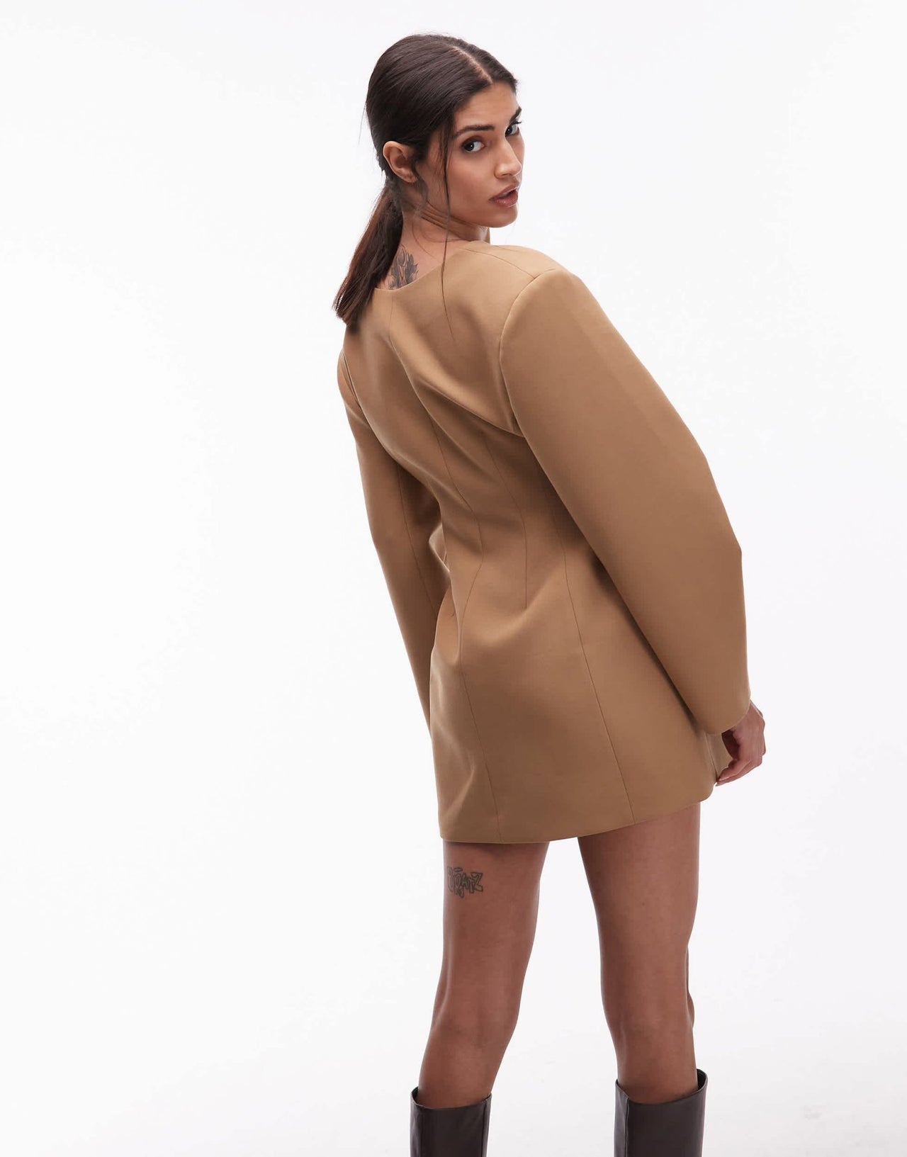 ASOS DESIGN moulded hip tailored mini dress - ASOS Sample Sale