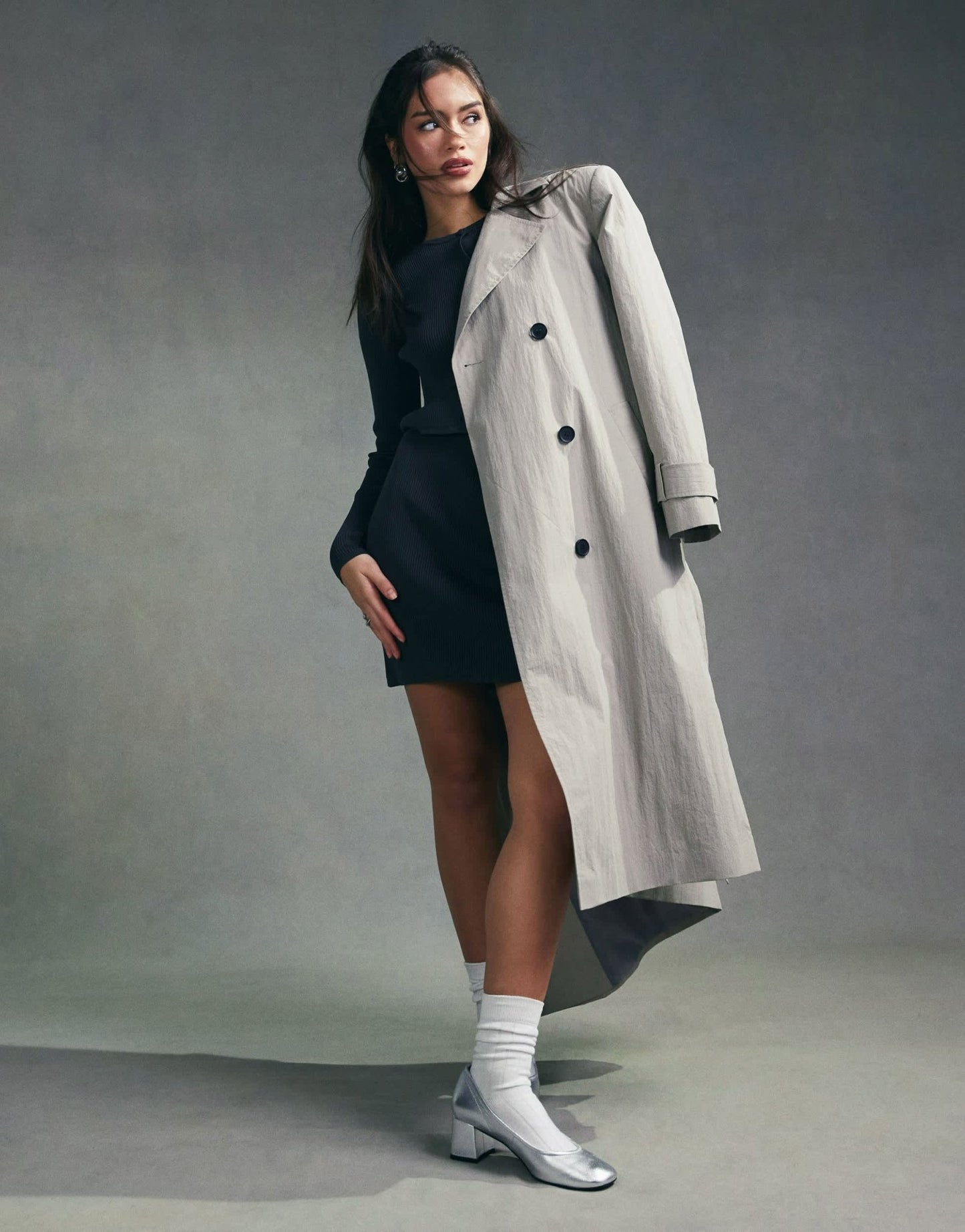 ASOS DESIGN neat fit button front cardigan co - ord in charcoal - ASOS Sample Sale