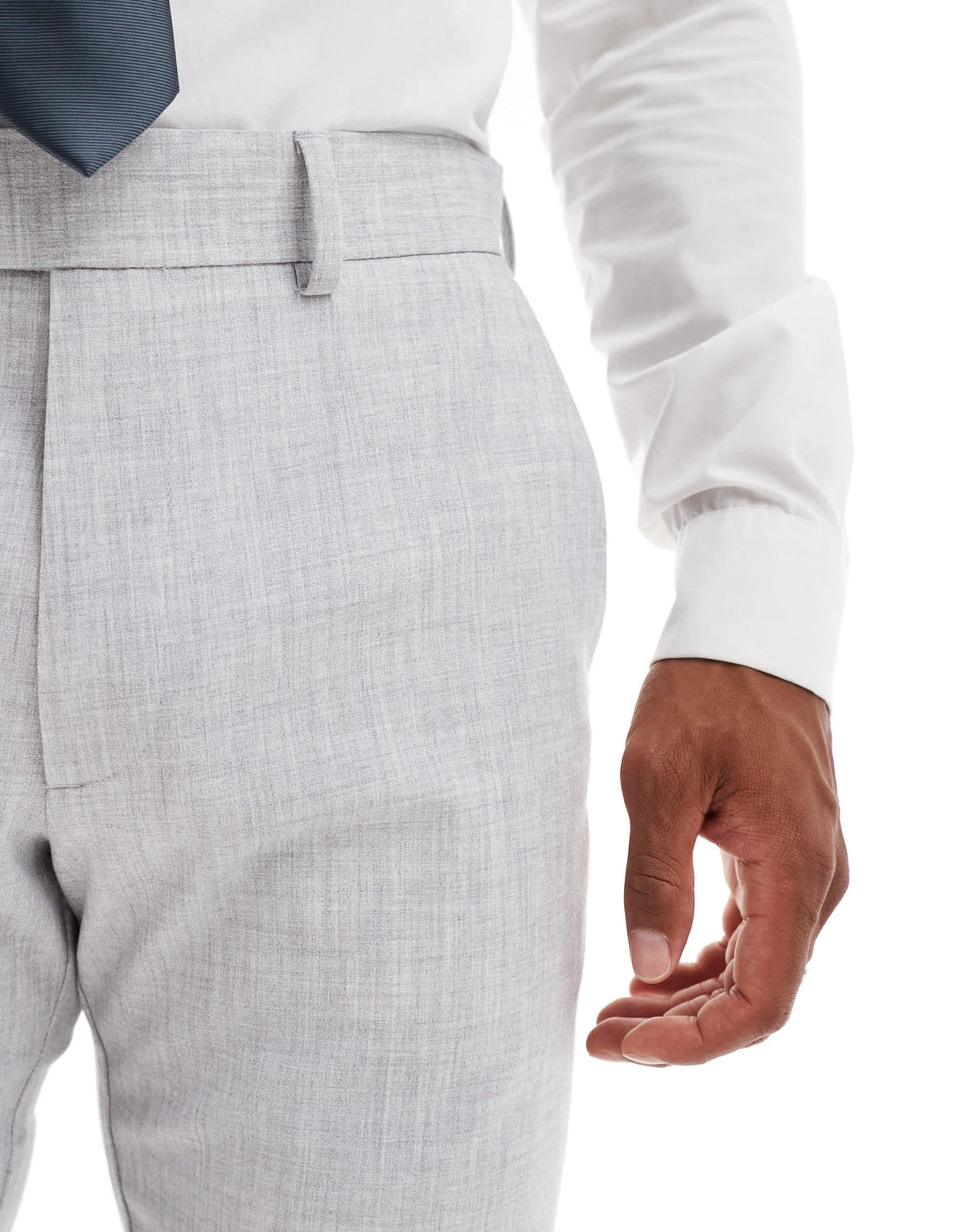 ASOS DESIGN new skinny suit trousers in grey crosshatch texture - ASOS Sample Sale