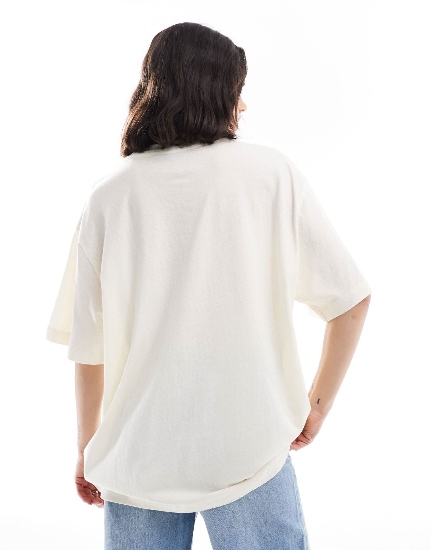 ASOS DESIGN oversize linen look t-shirt with Thailand boat graphic - ASOS Sample Sale