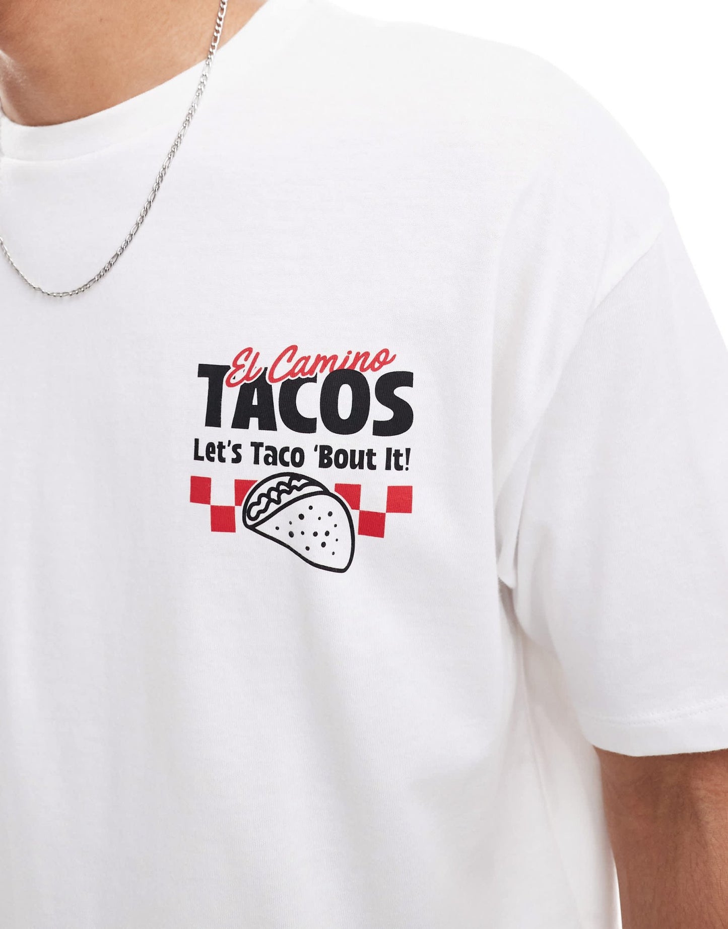 ASOS DESIGN oversized graphic t-shirt in white - ASOS Sample Sale
