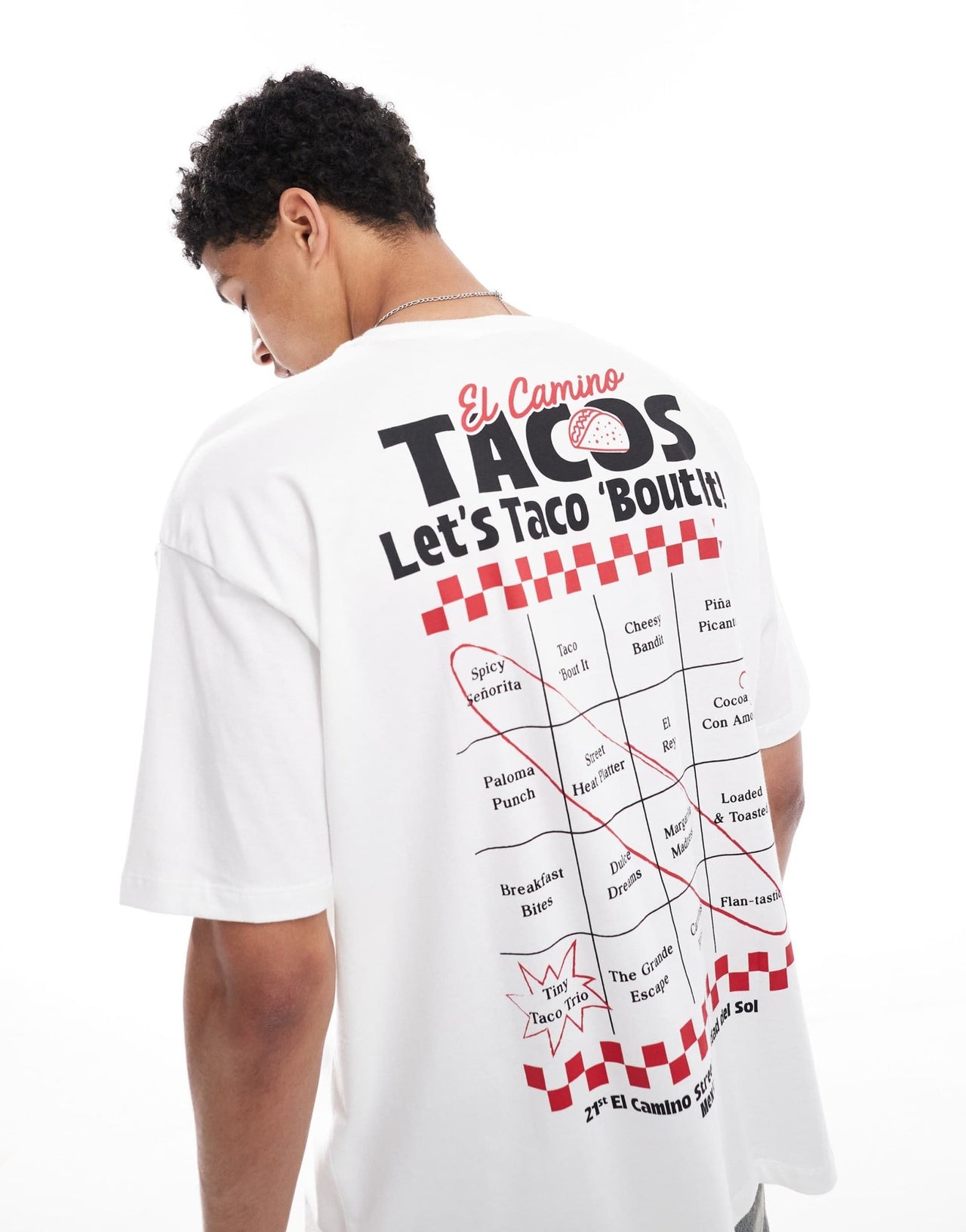 ASOS DESIGN oversized graphic t-shirt in white - ASOS Sample Sale